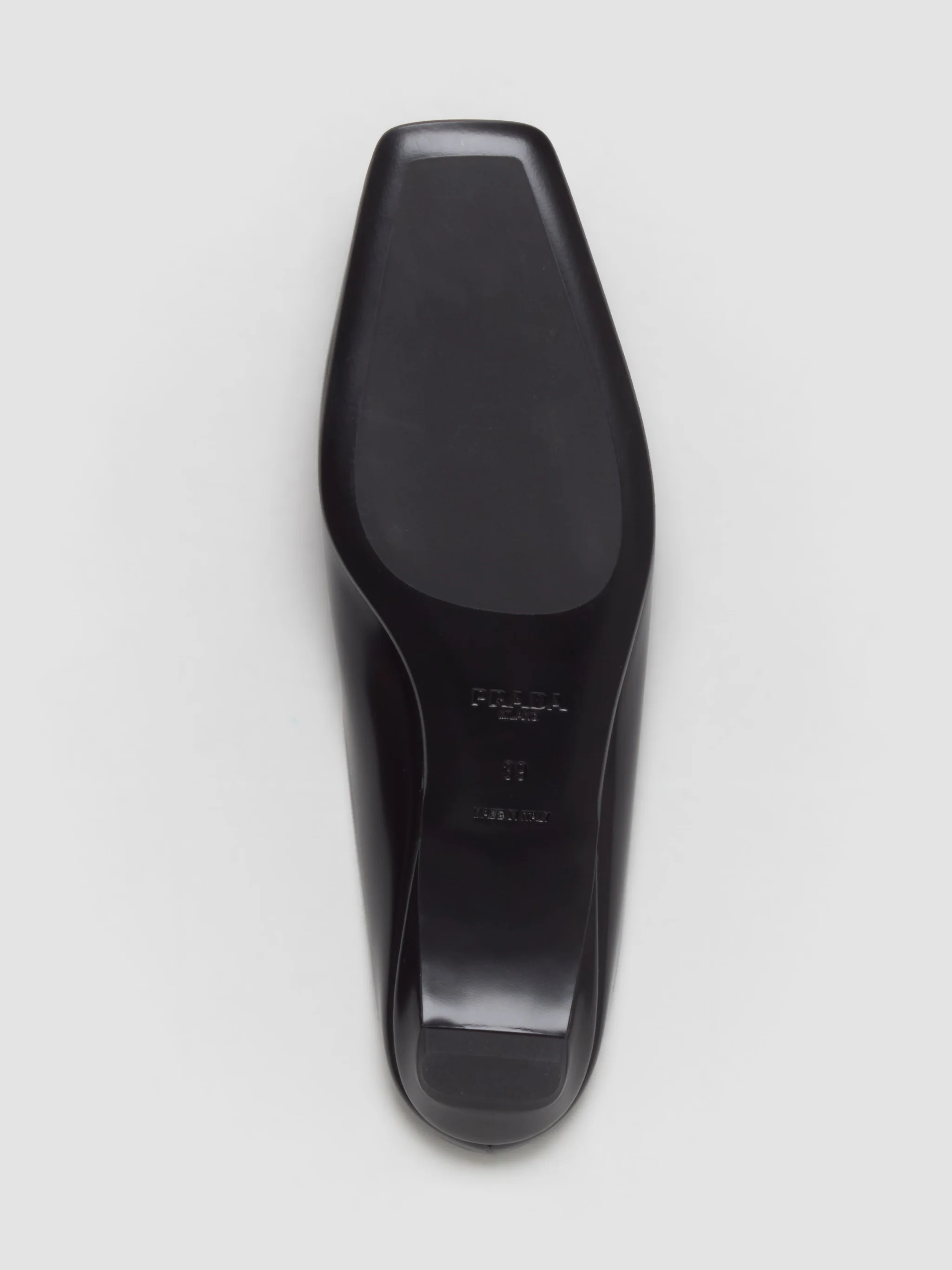 Leather Mules in Black - Image 6