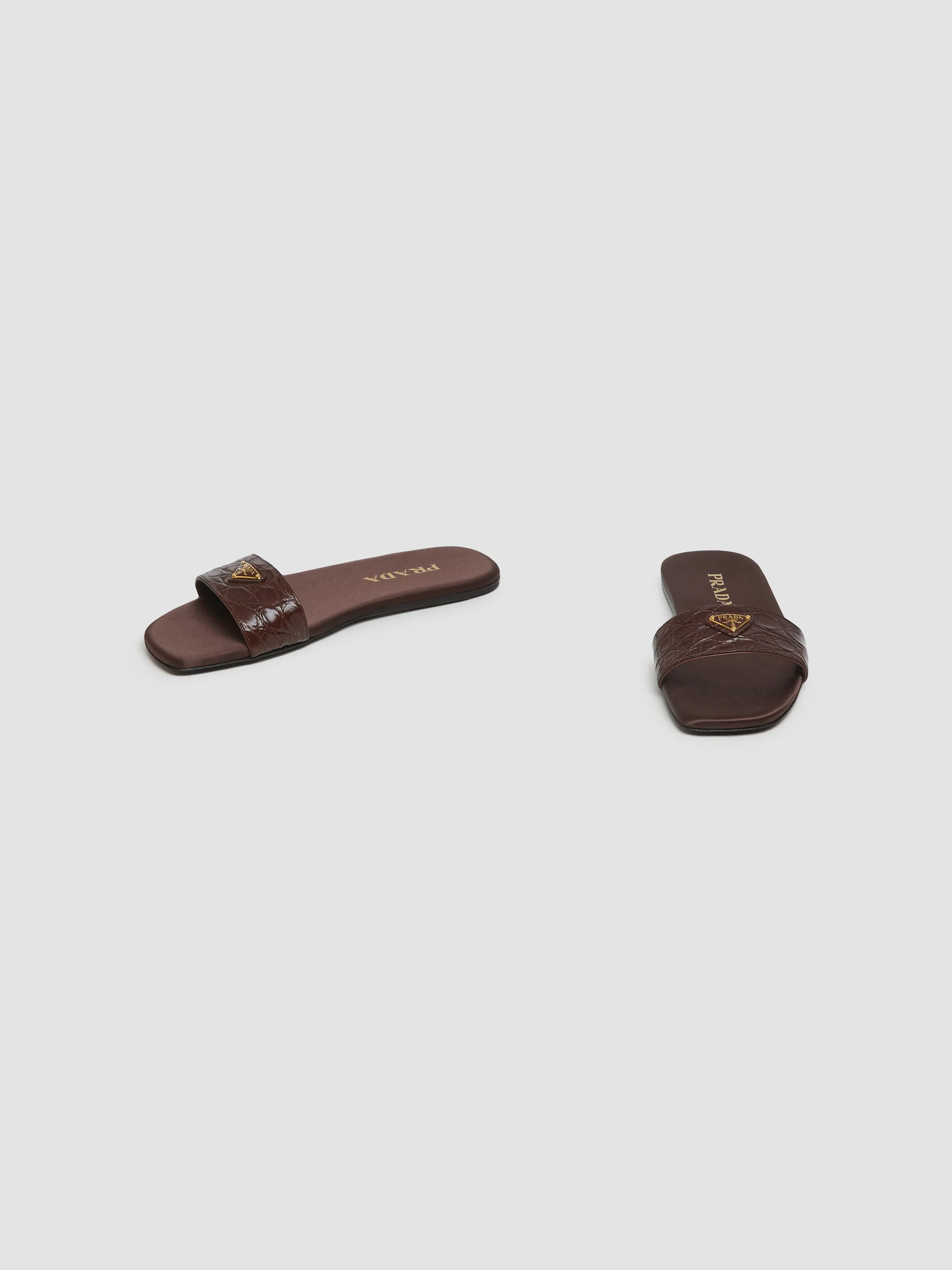 Leather Sandals in Cocoa - Image 6