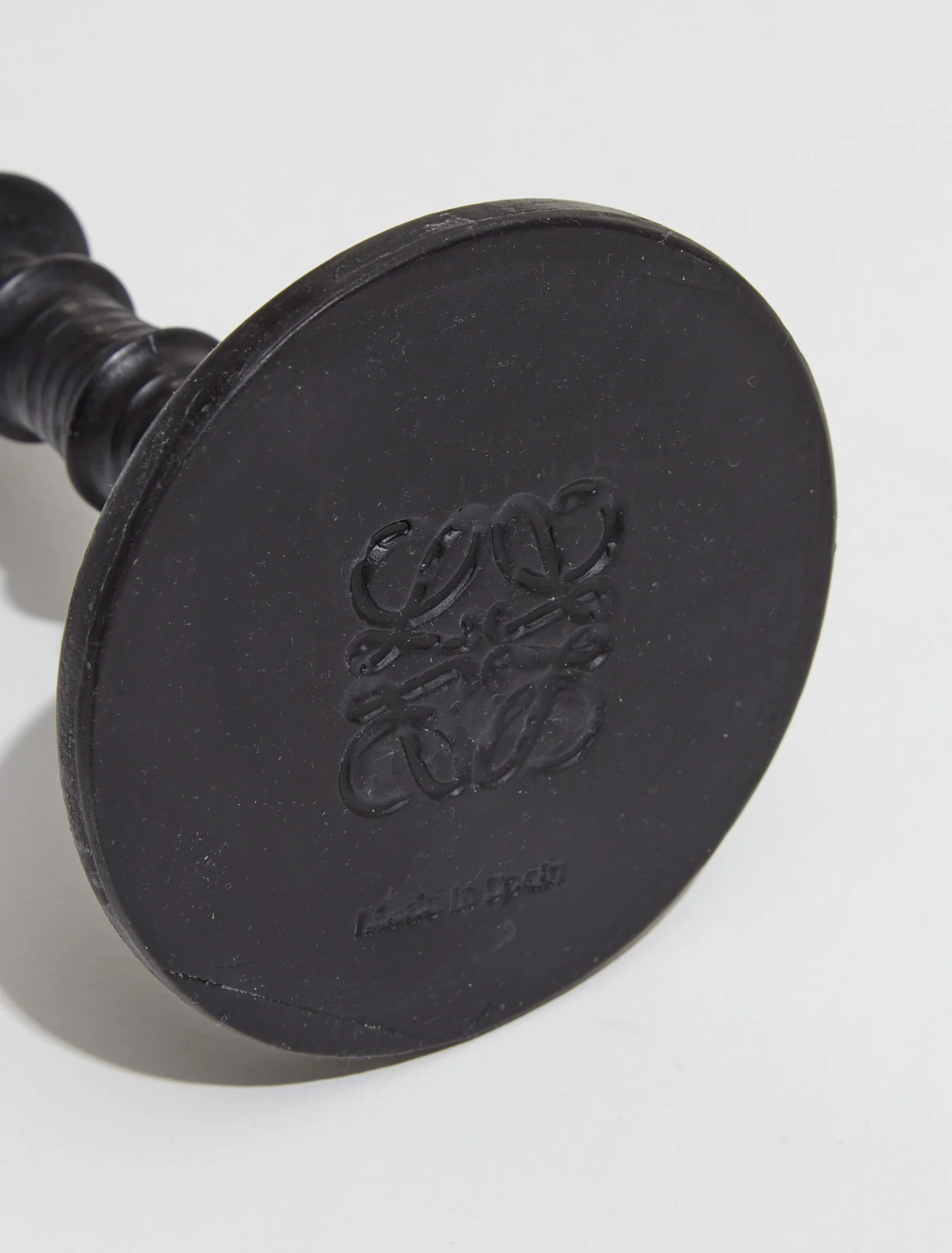 Liquorice Wax Candleholder - Image 3