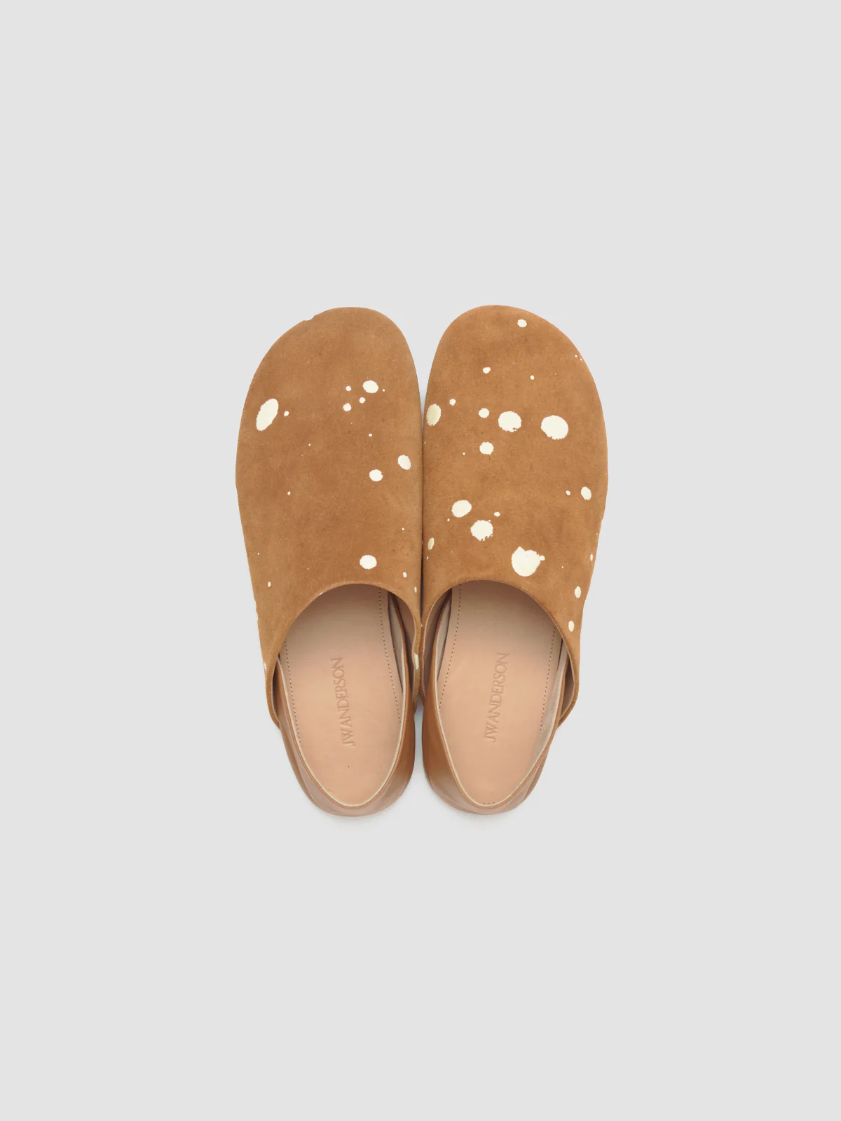 Men's Babouche in Tan & Cream - Image 3