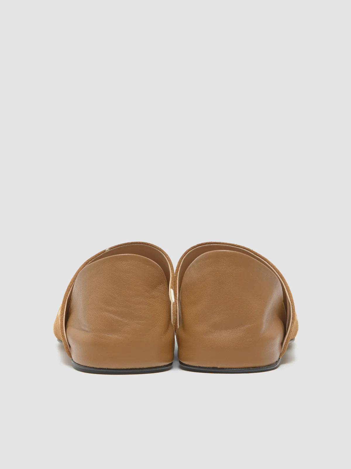 Men's Babouche in Tan & Cream - Image 4