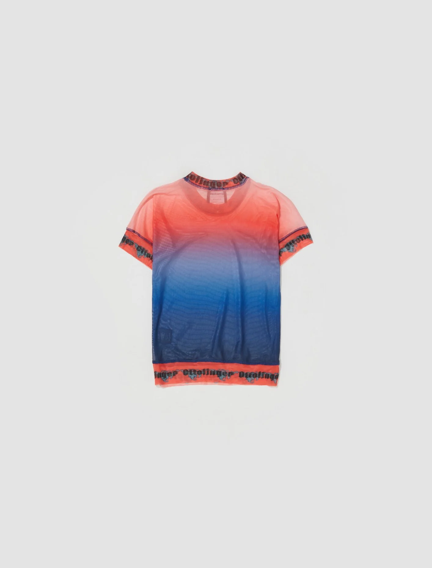 Mesh T-Shirt in Blueberry Fade - Image 4