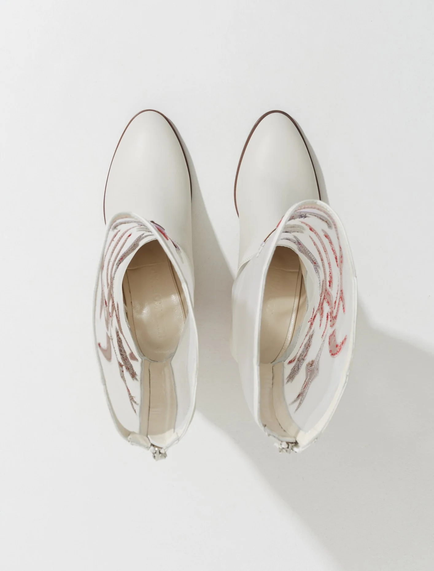 Mirka Boots in Cream Multi - Image 3