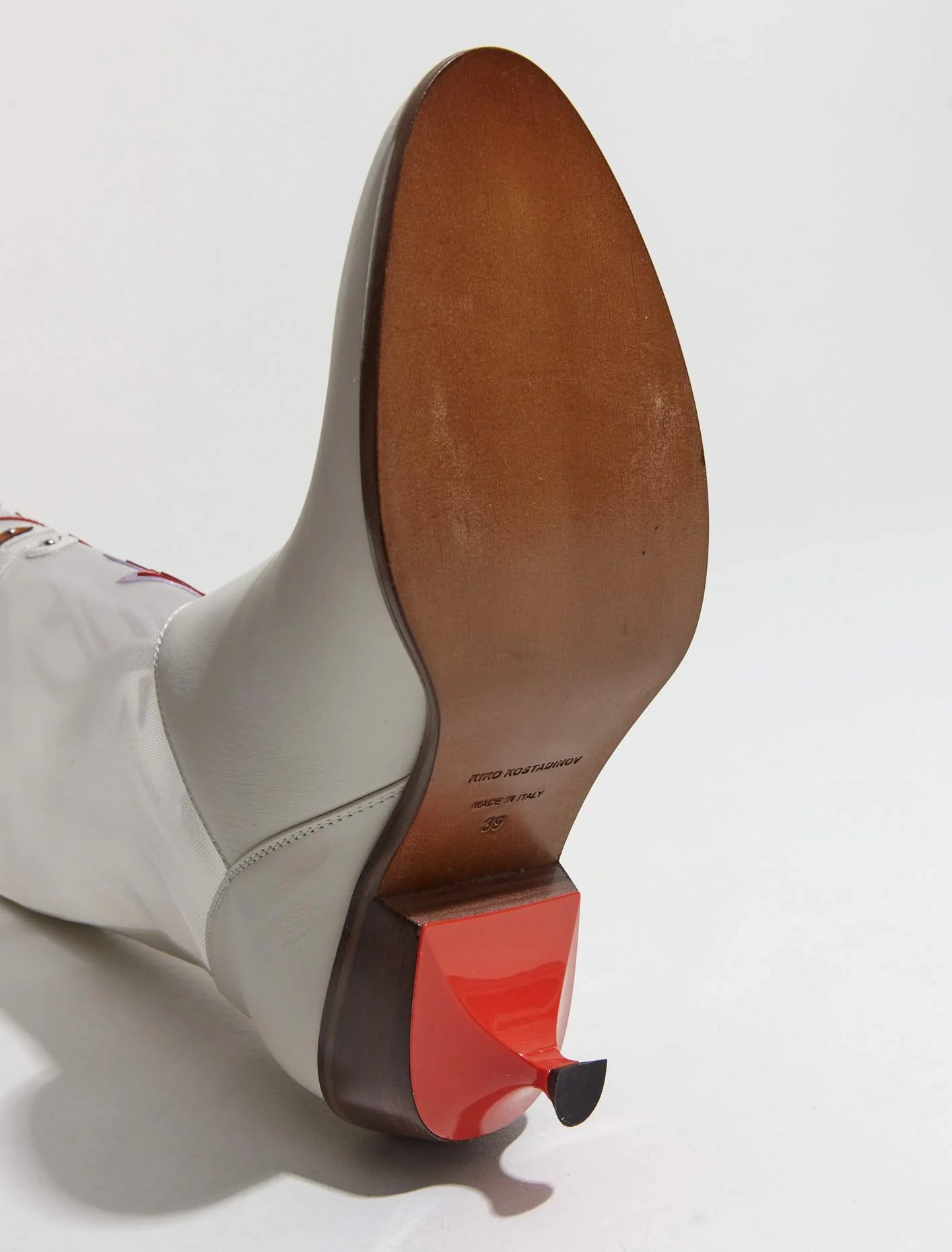 Mirka Boots in Cream Multi - Image 5