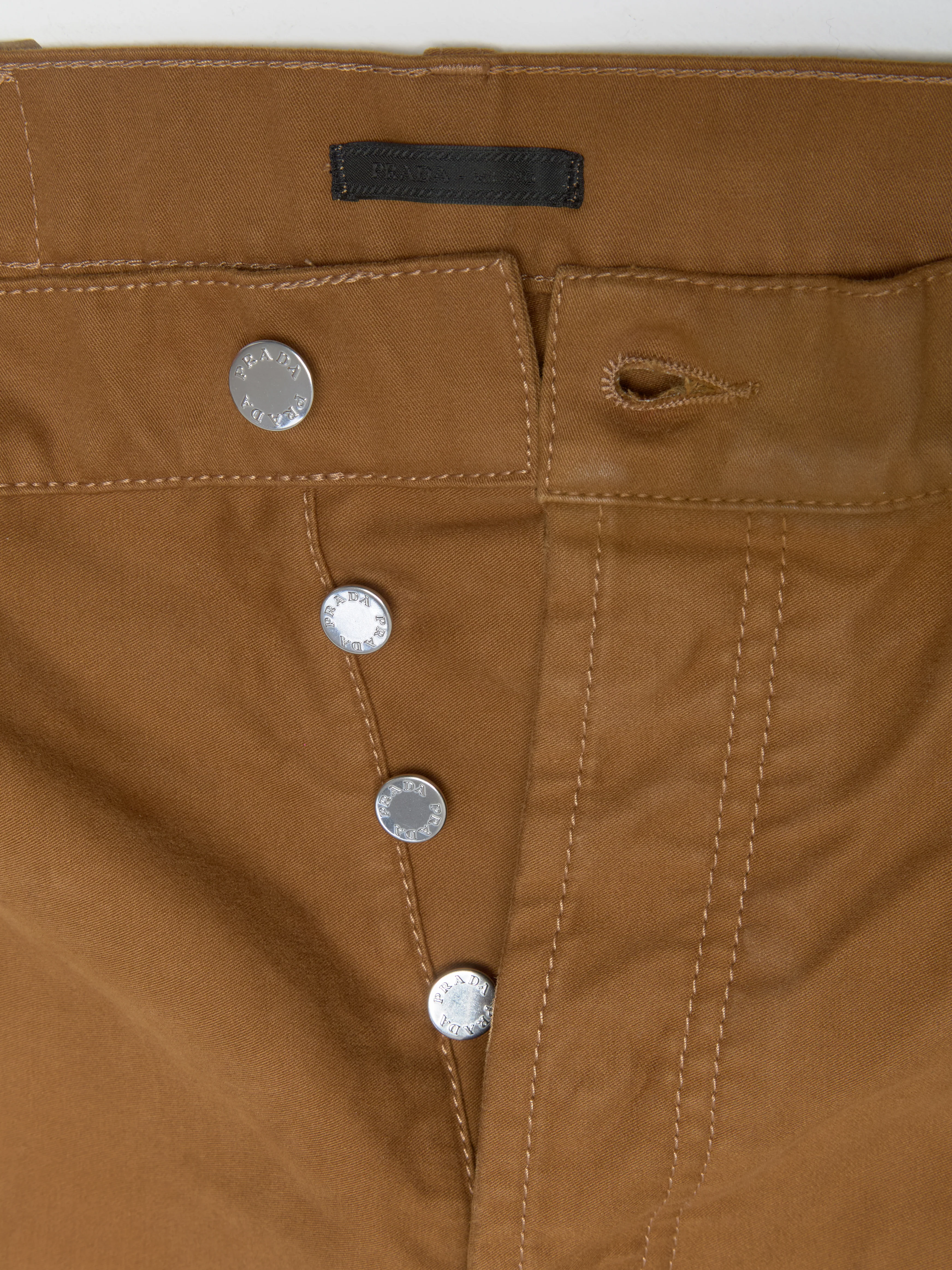 Moleskin Cargo Pants in Light Brown - Image 5