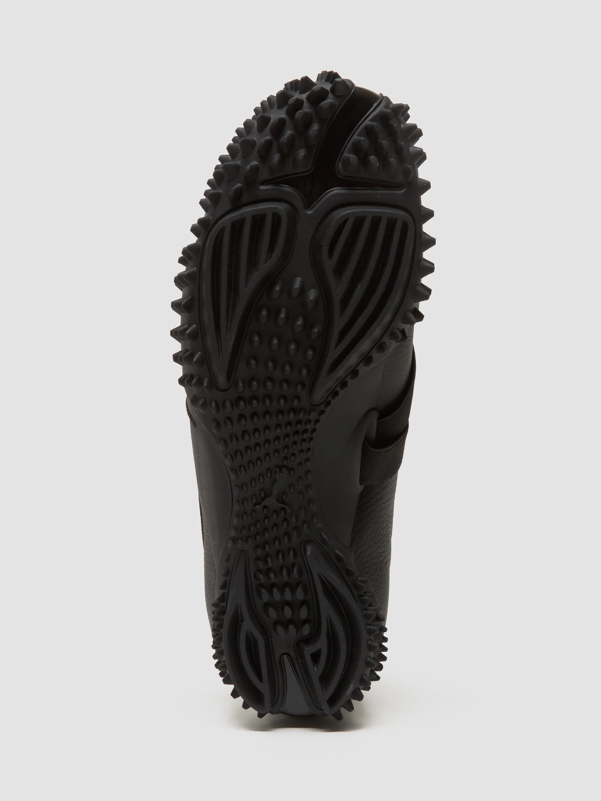 Mostro Leather Sneaker in Black - Image 5