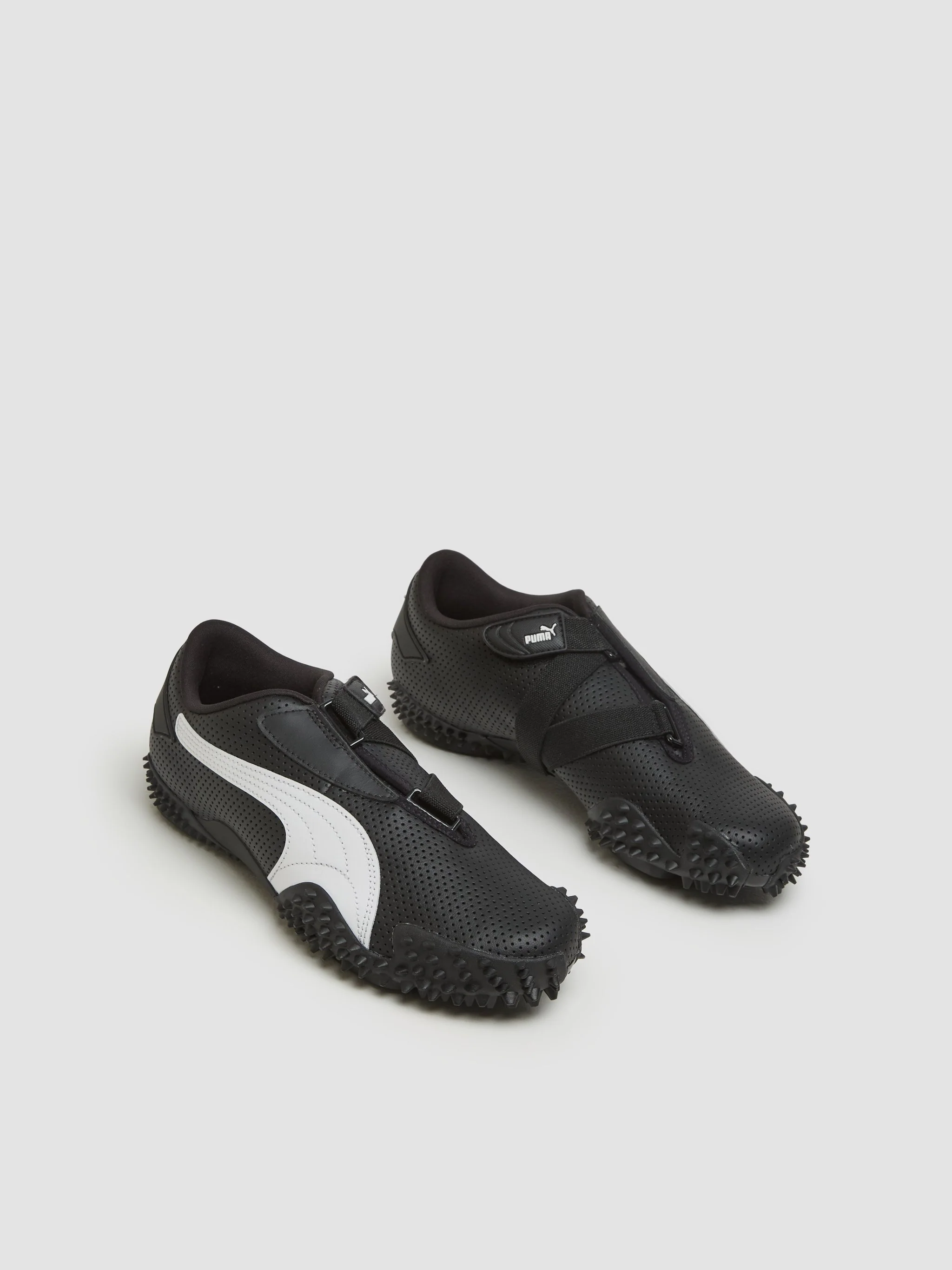 Mostro Perforated Sneaker in Black - Image 2