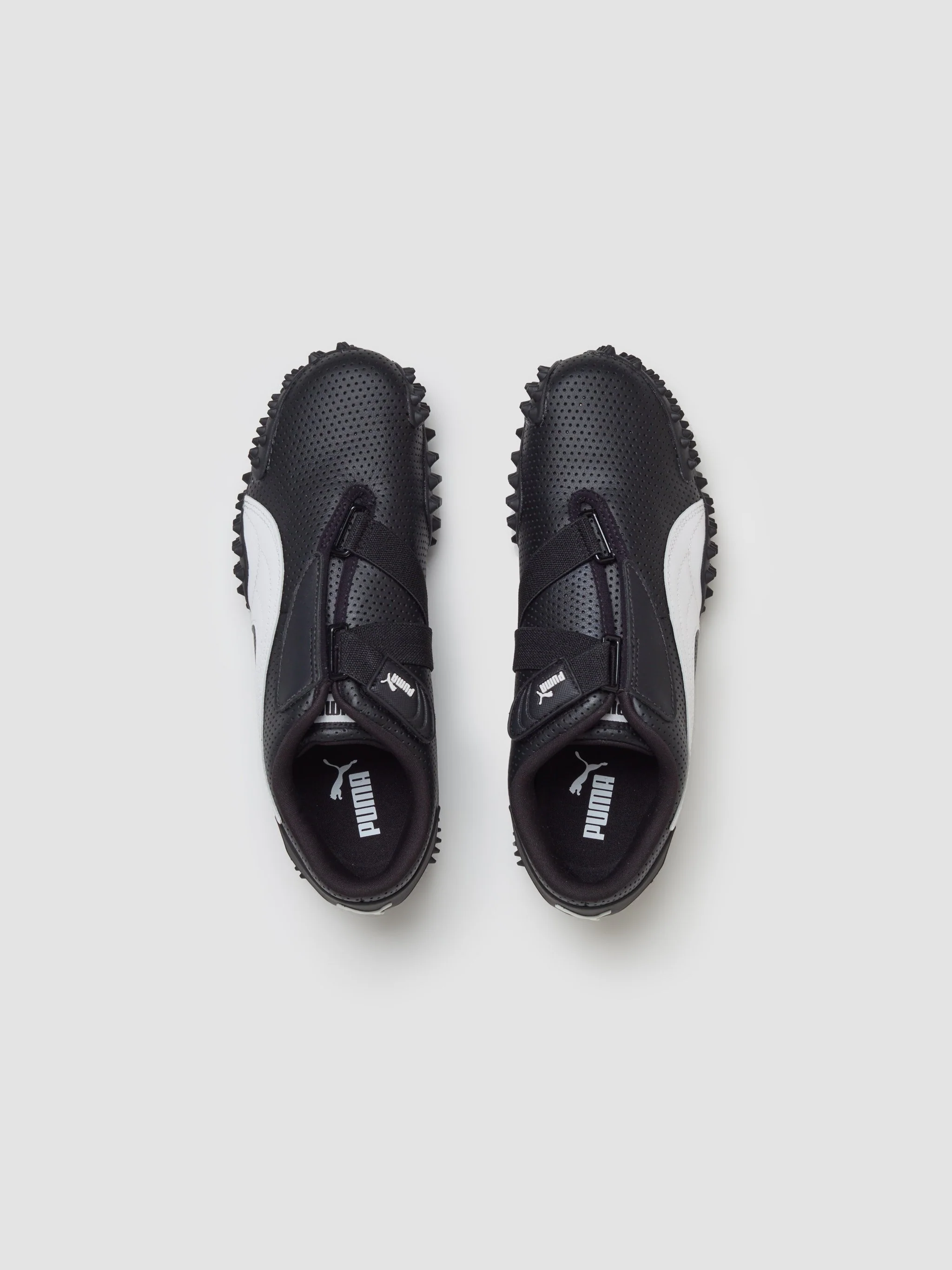 Mostro Perforated Sneaker in Black - Image 3