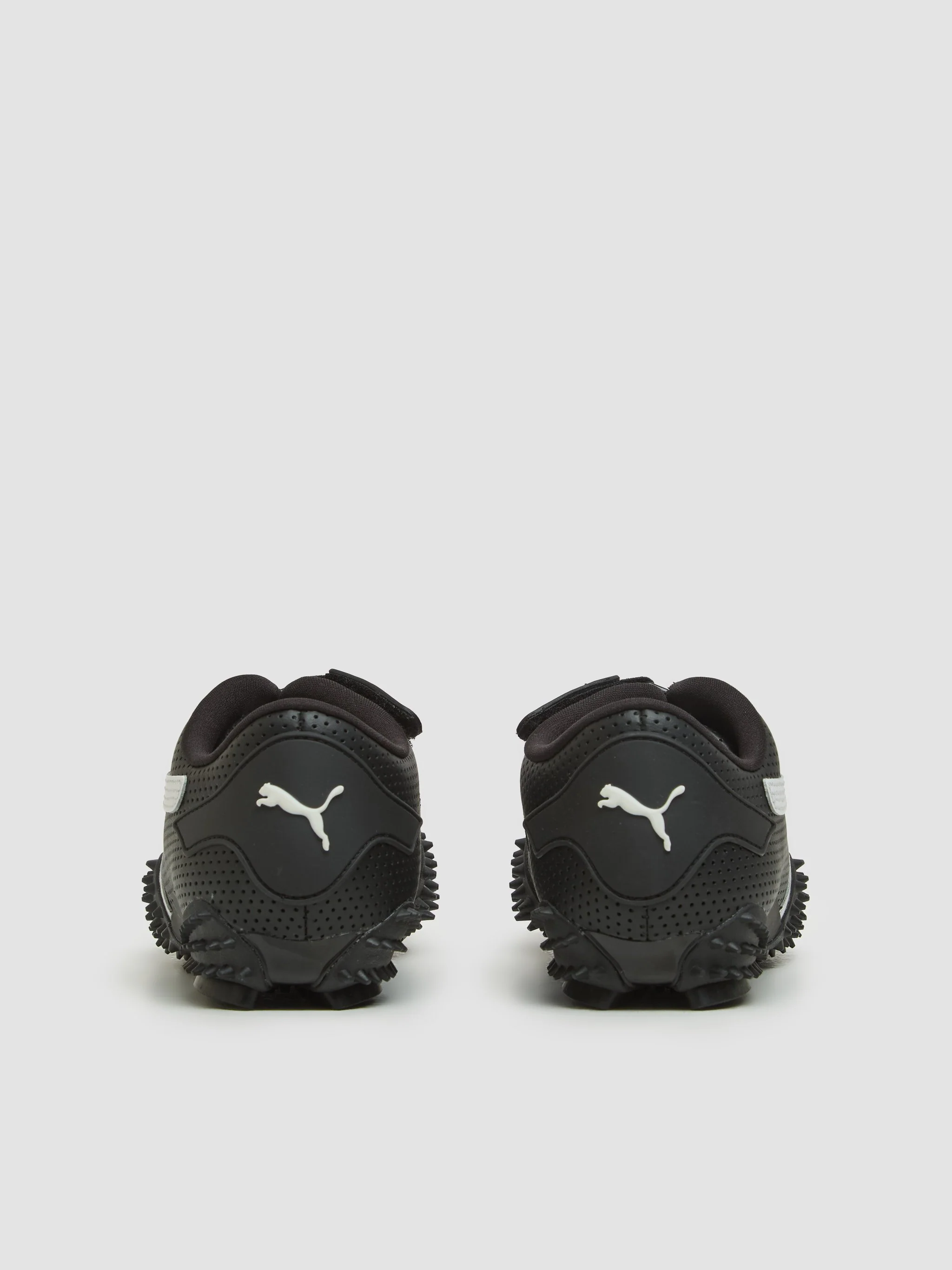 Mostro Perforated Sneaker in Black - Image 4