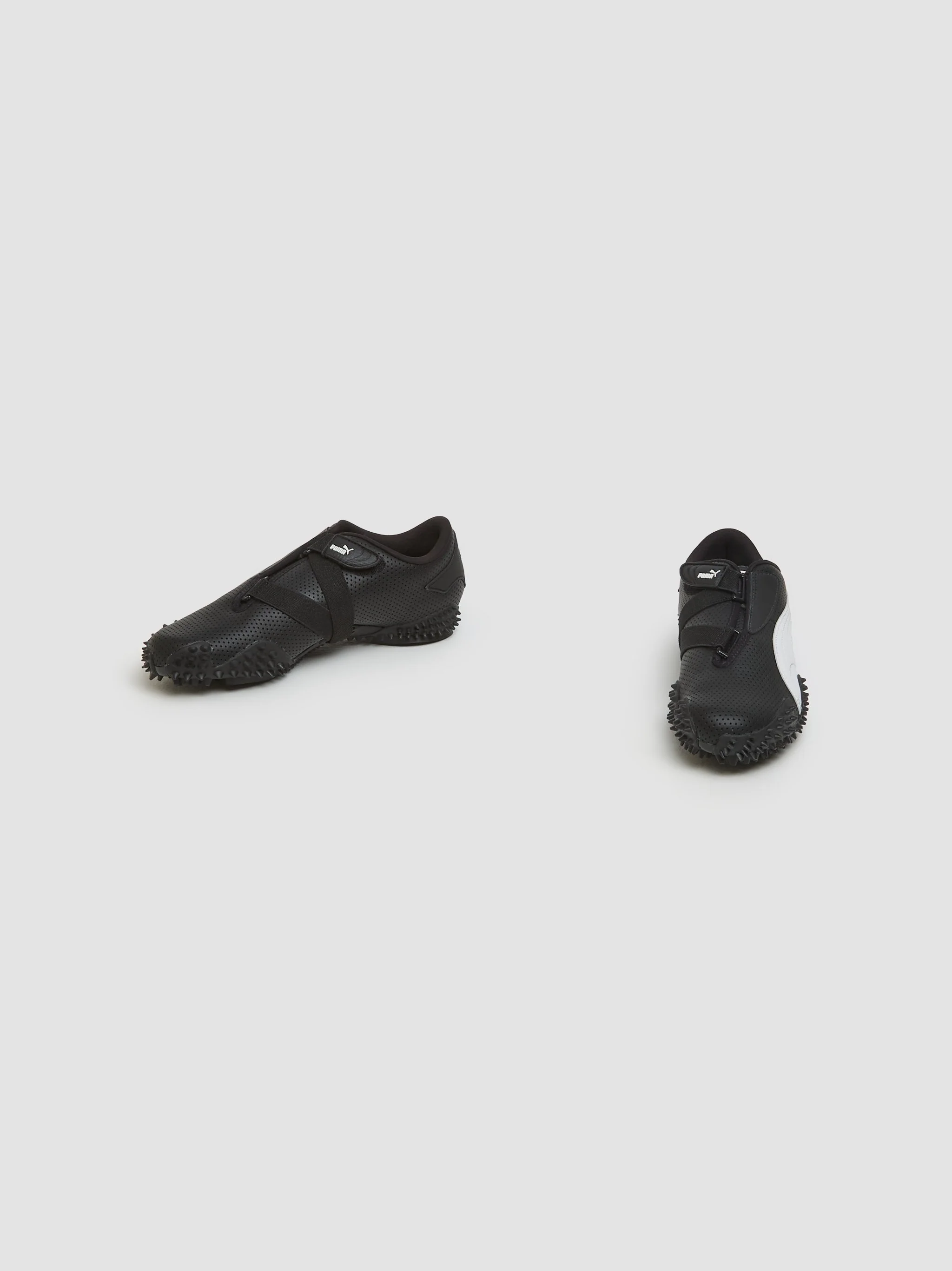 Mostro Perforated Sneaker in Black - Image 6
