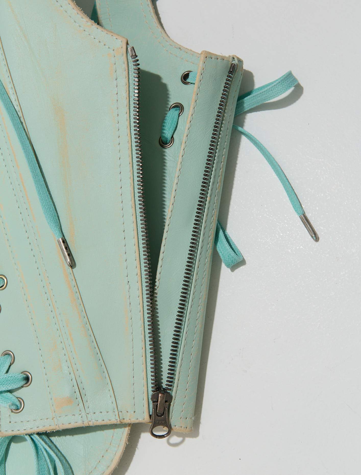 Nihil Moto Corset in Teal - Image 4