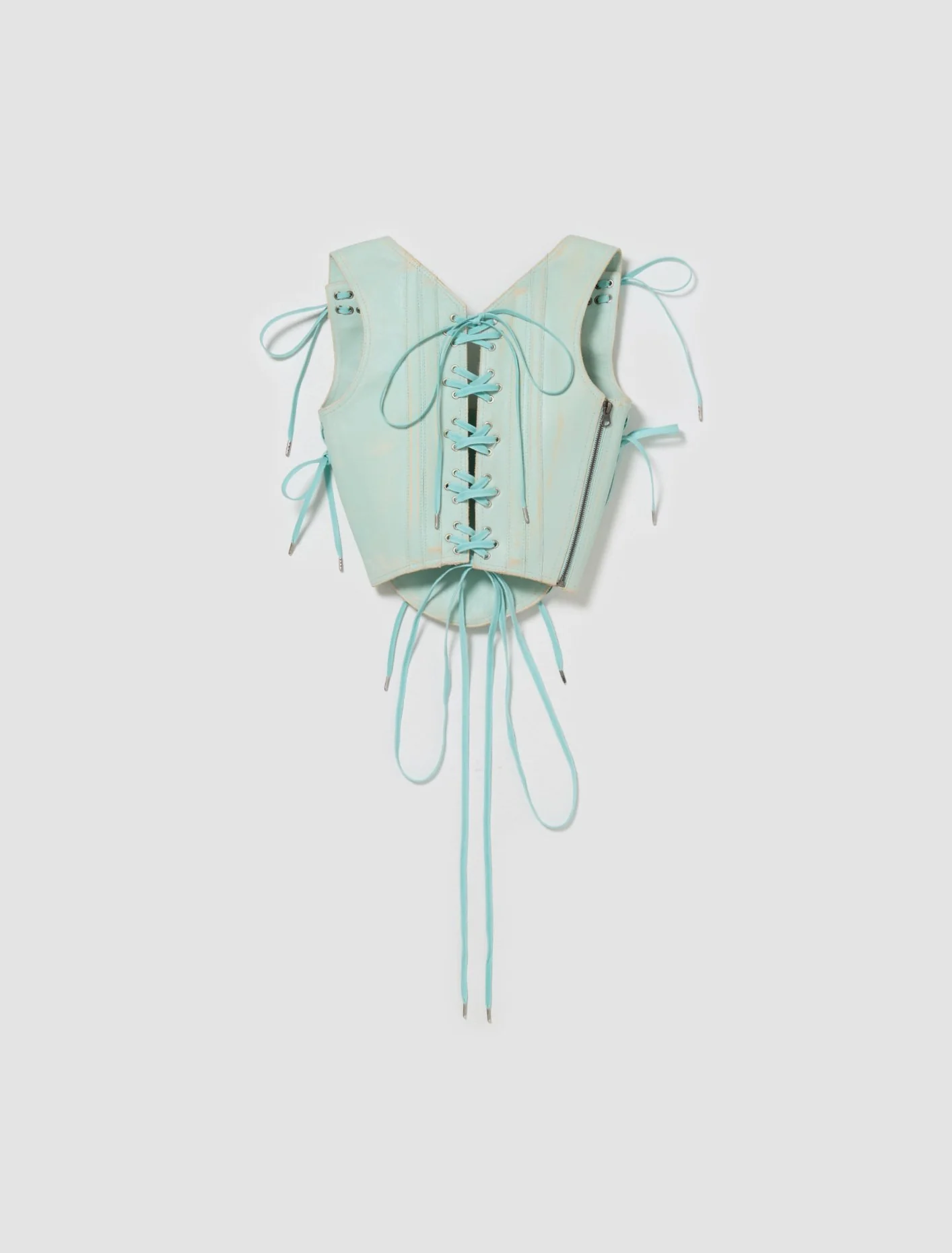 Nihil Moto Corset in Teal - Image 5