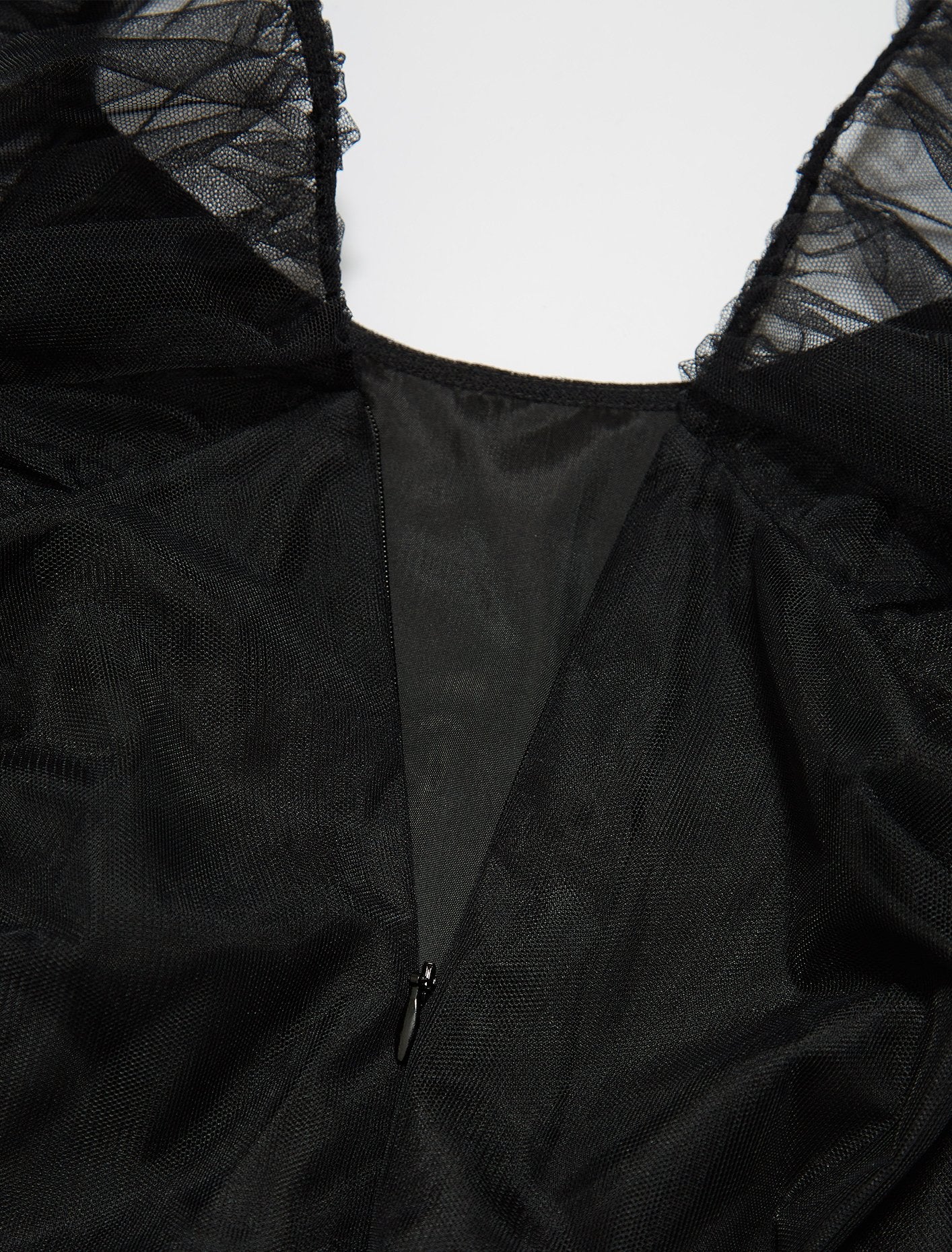 Open Neck Asymmetric Hip Dress - Image 3