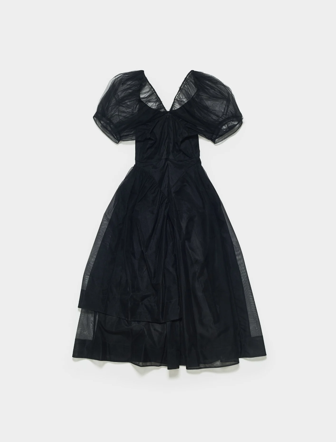 Open Neck Asymmetric Hip Dress - Image 4