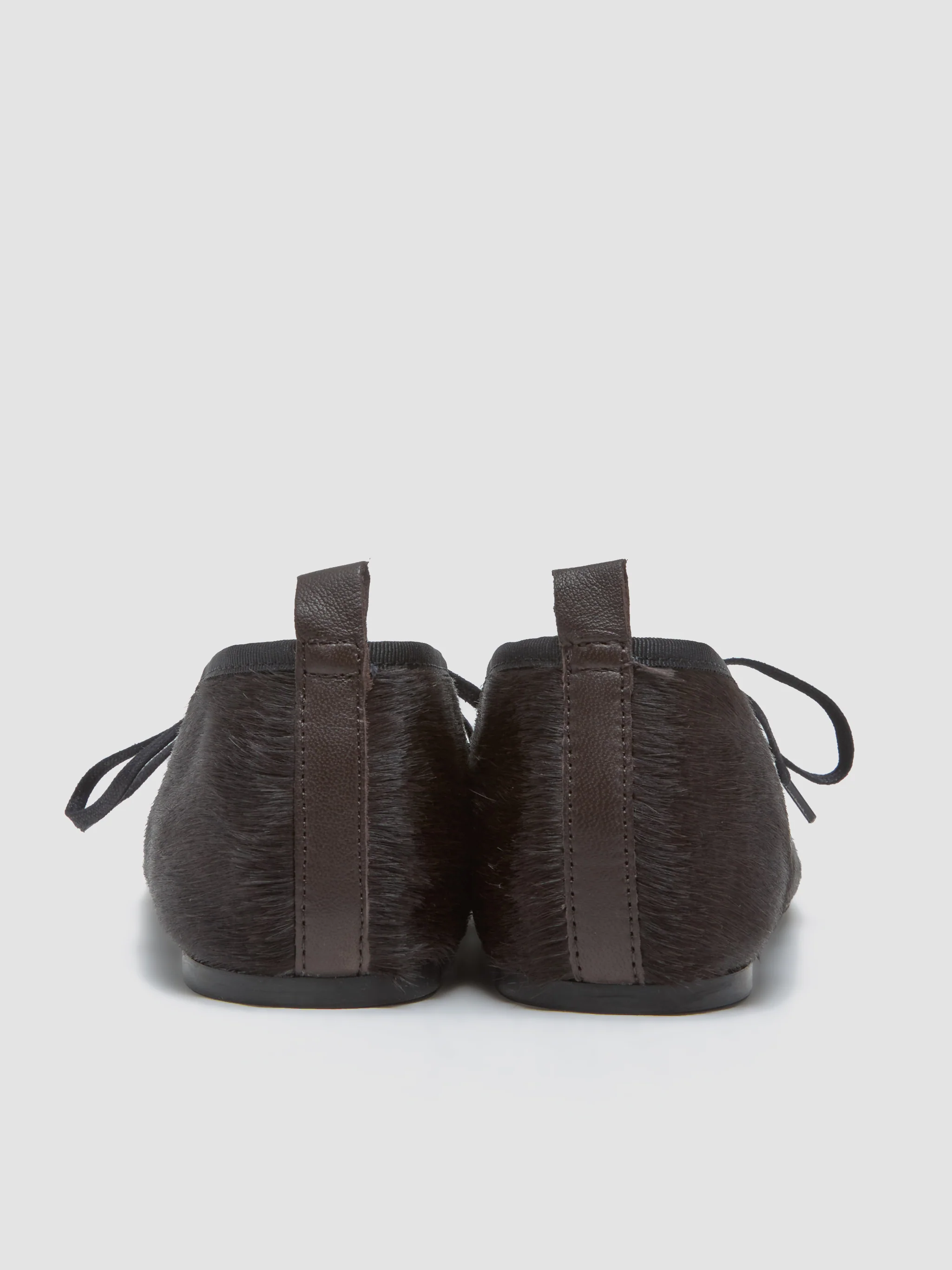 Pina Lace-up Ballerina in Brown - Image 4
