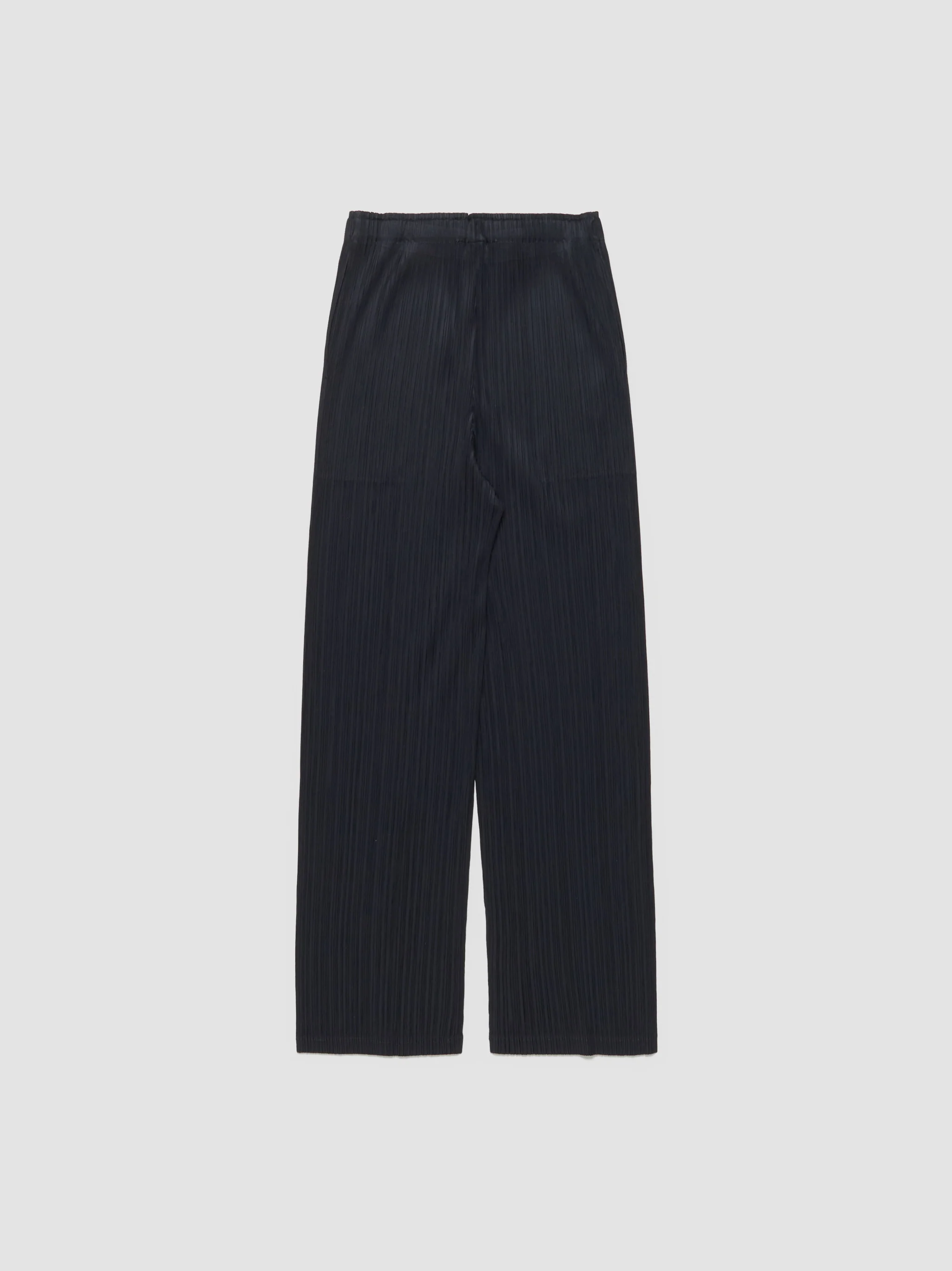 Pleated Pants in Black - Image 3