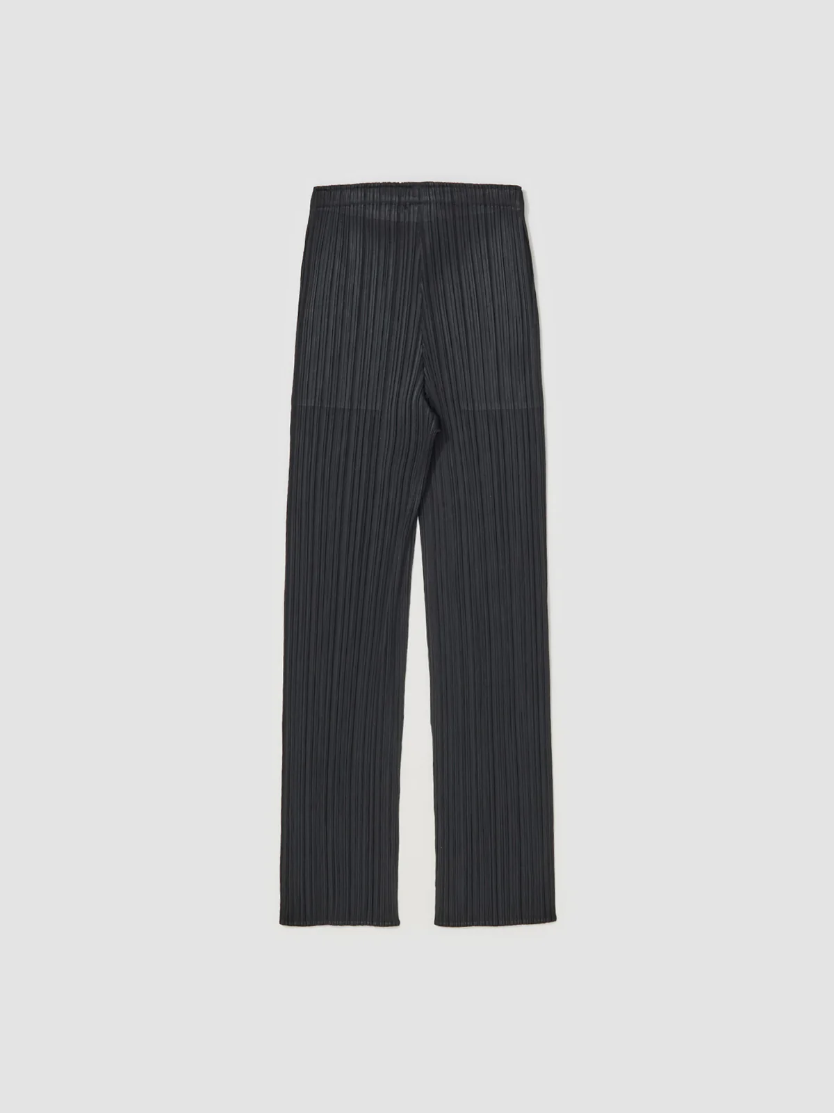 Pleated Tapered Leg Trousers in Black - Image 4