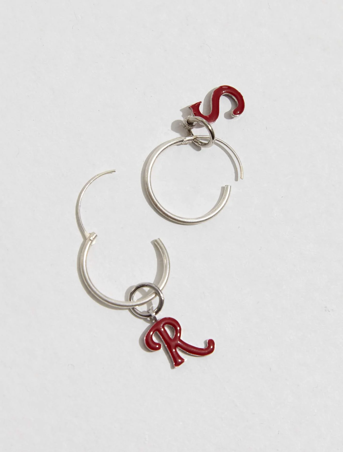 R+S Earrings in Red - Image 4