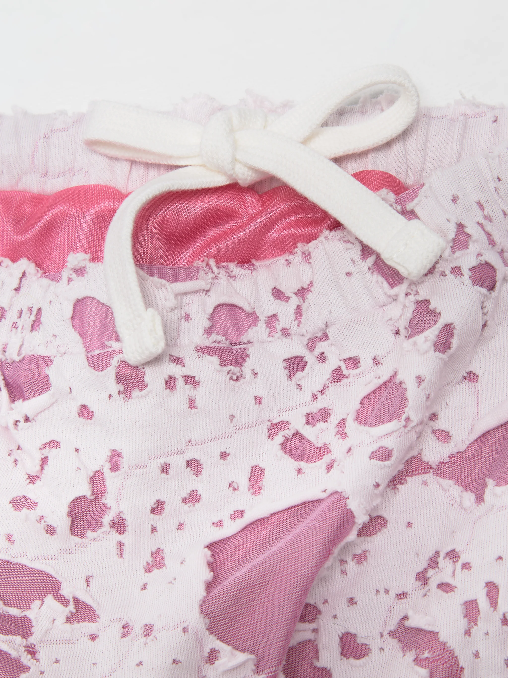 O-Ressy Skirt in Pink & White - Image 3