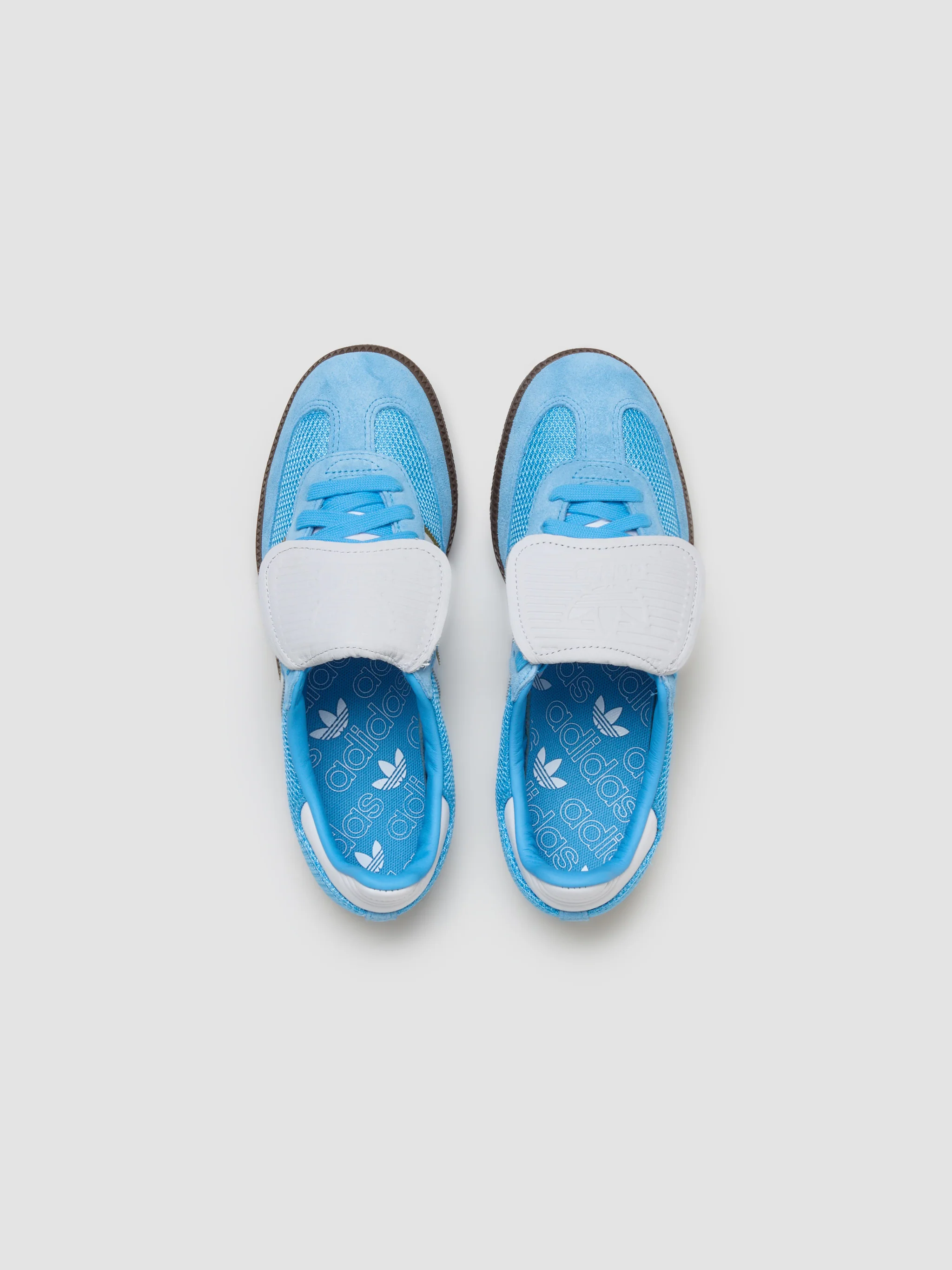 Samba LT Sneaker in Semi Blue Burst & Cloud White - Image 3