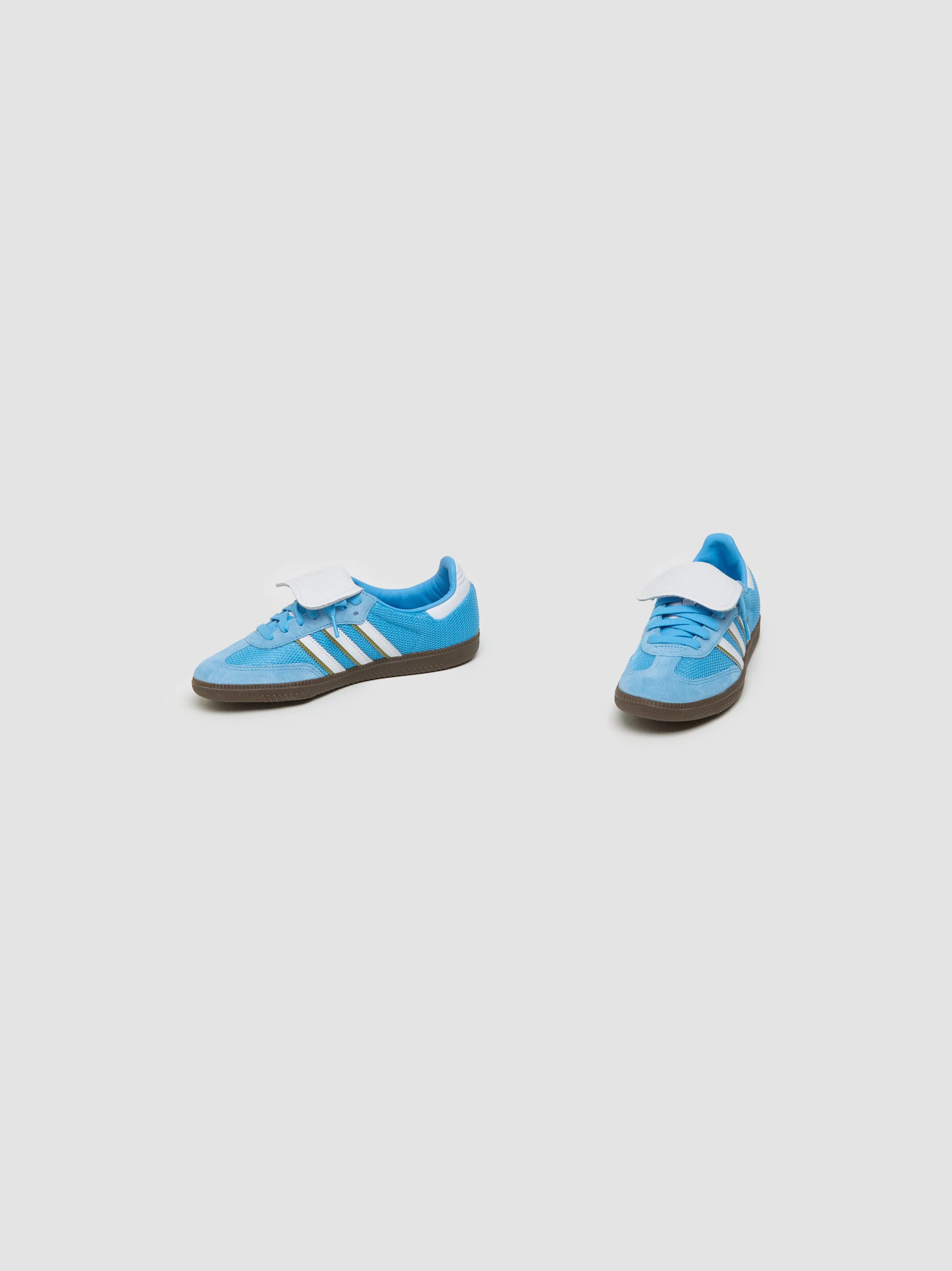 Samba LT Sneaker in Semi Blue Burst & Cloud White - Image 6