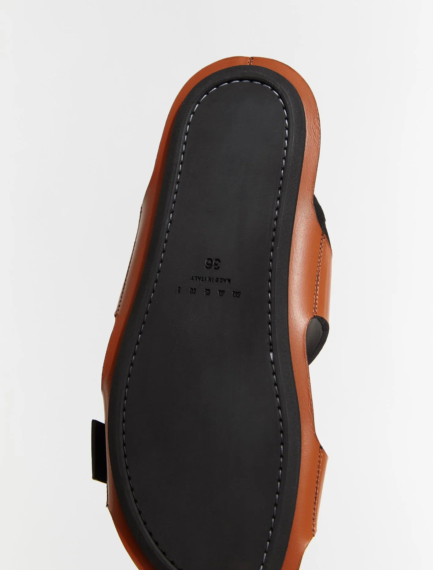 Sandals in Cigar & Black - Image 6