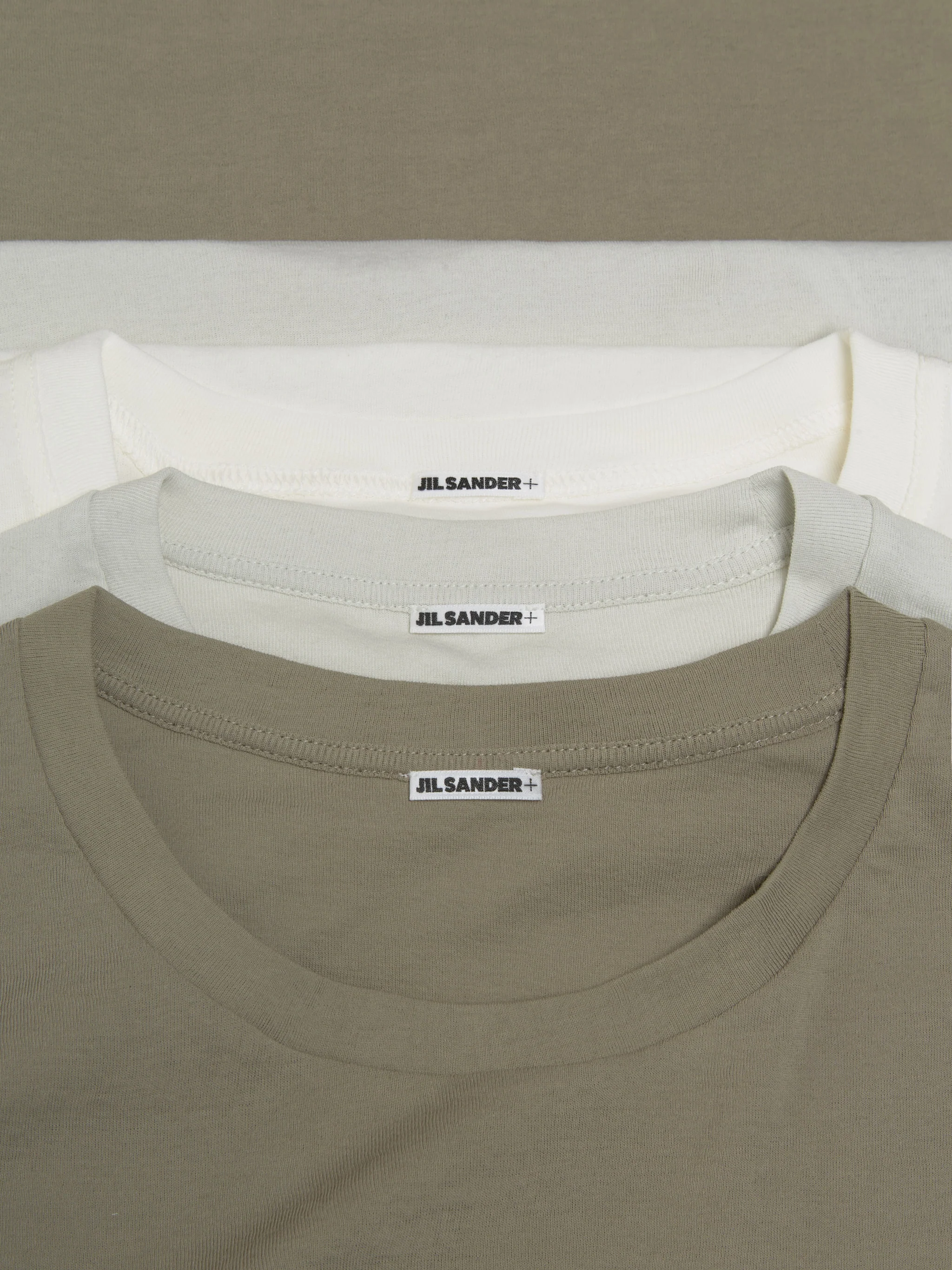 Set of Three Long Sleeve in Olive - Image 3