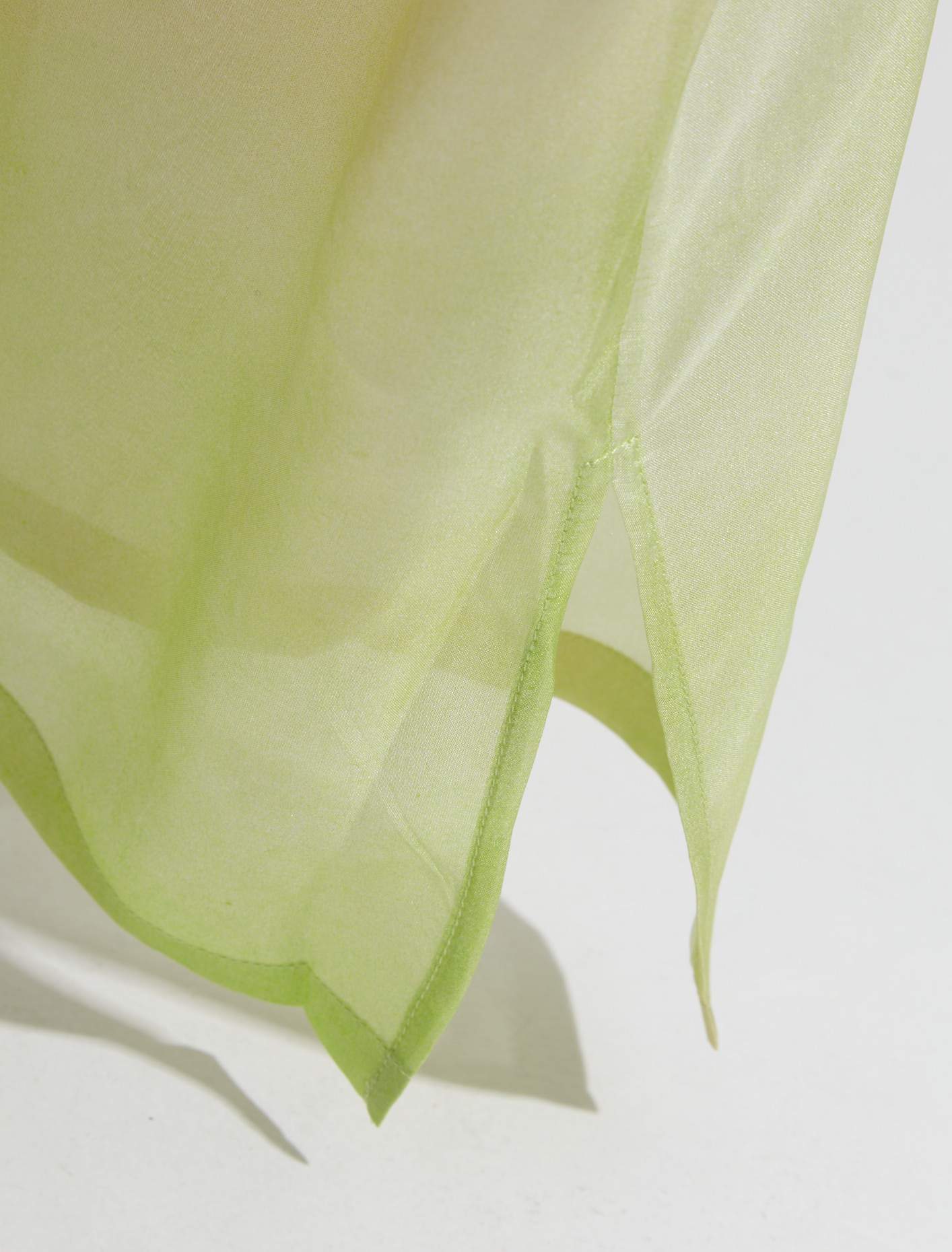 Short Sleeve Shirt in Lime Green - Image 3