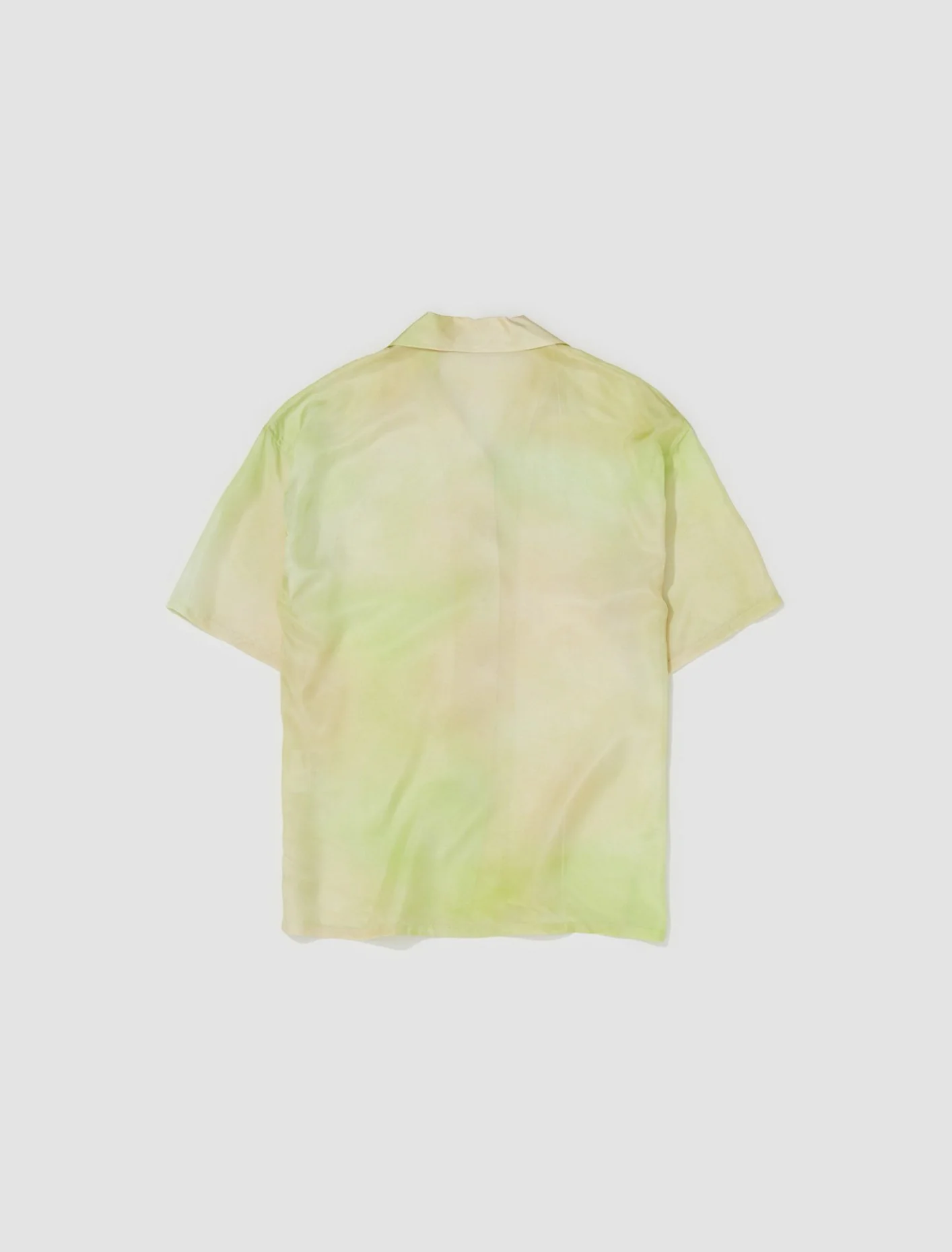 Short Sleeve Shirt in Lime Green - Image 4