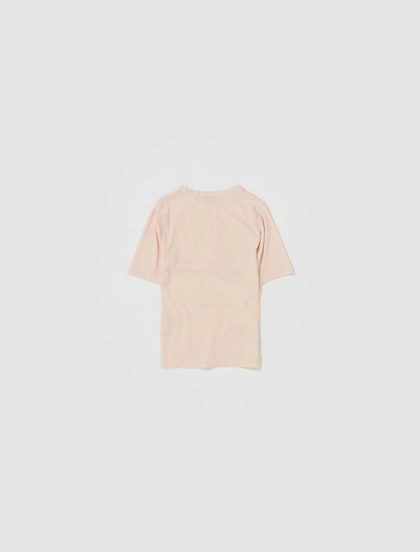 Shrunken Tee in Pale Orange - Image 4