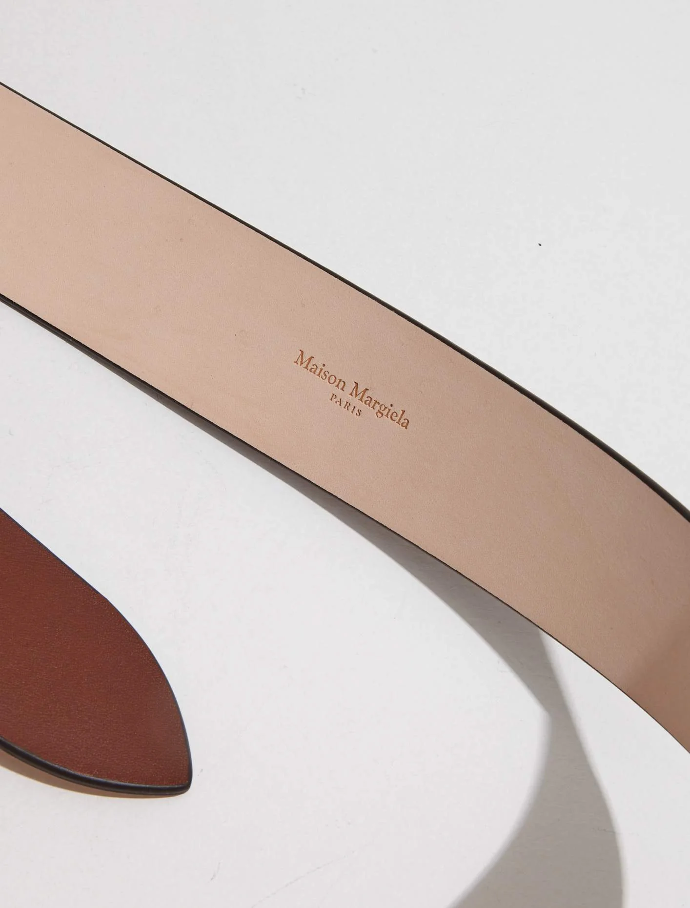 Signature Stitch Belt in Friar Brown - Image 4