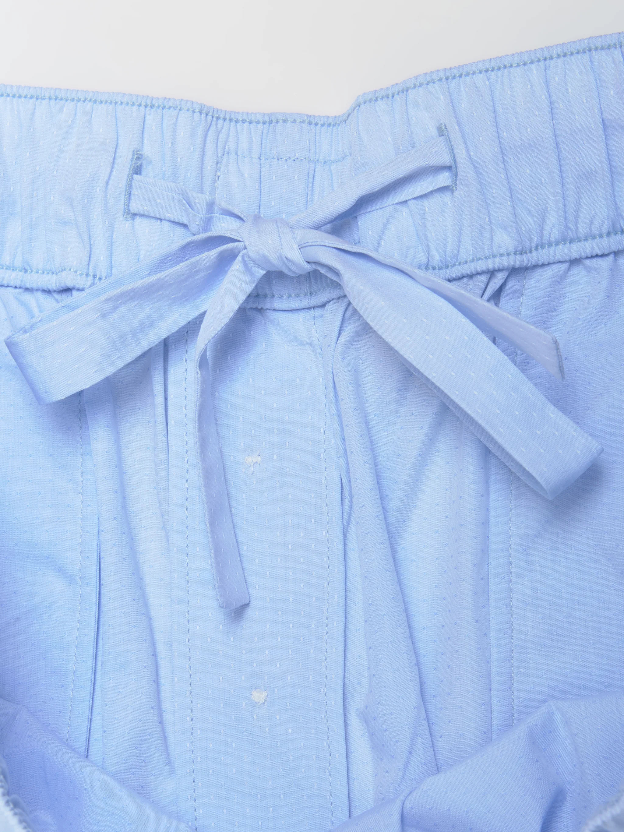 Space Pants in Light Blue Dots Jacquard - Image 3
