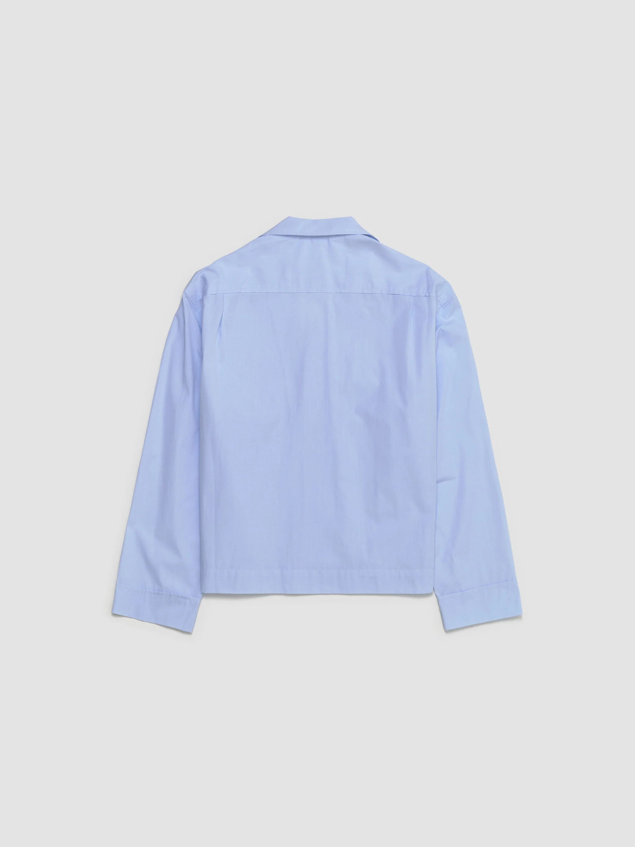 Space Shirt in Light Blue Dots Jacquard - Image 4