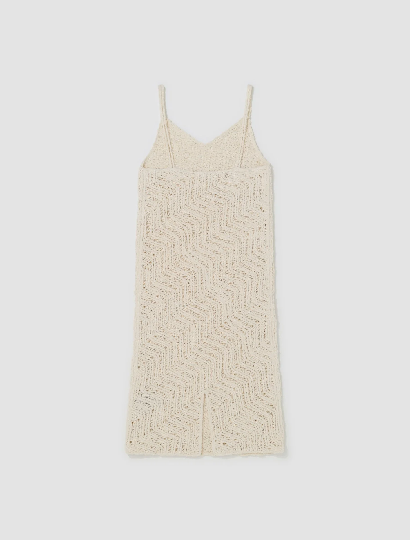 Spaghetti Dress in White Stone - Image 4