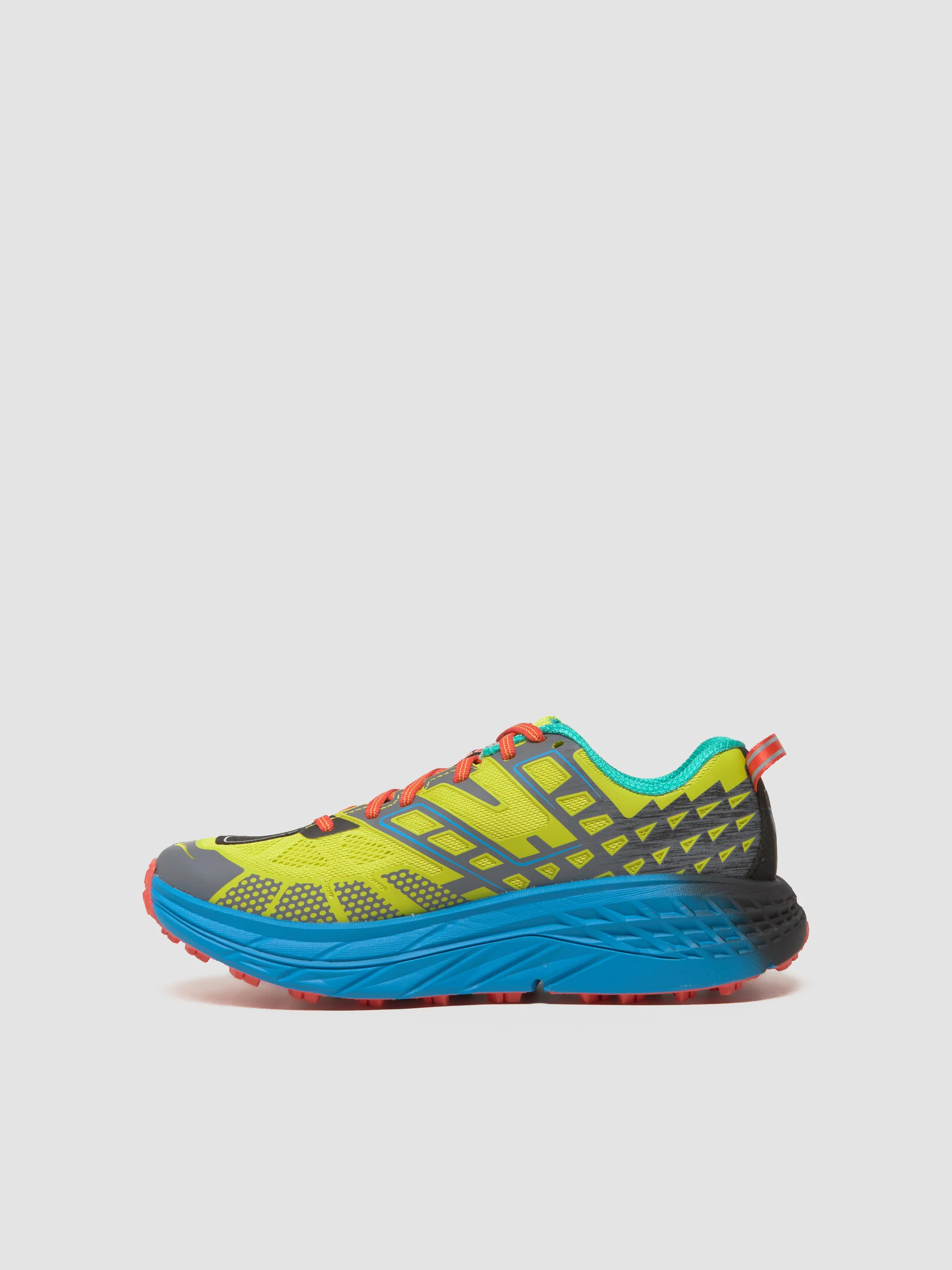 Speedgoat 2 Sneaker in Hoka Citrus & Hoka Blue - Image 6