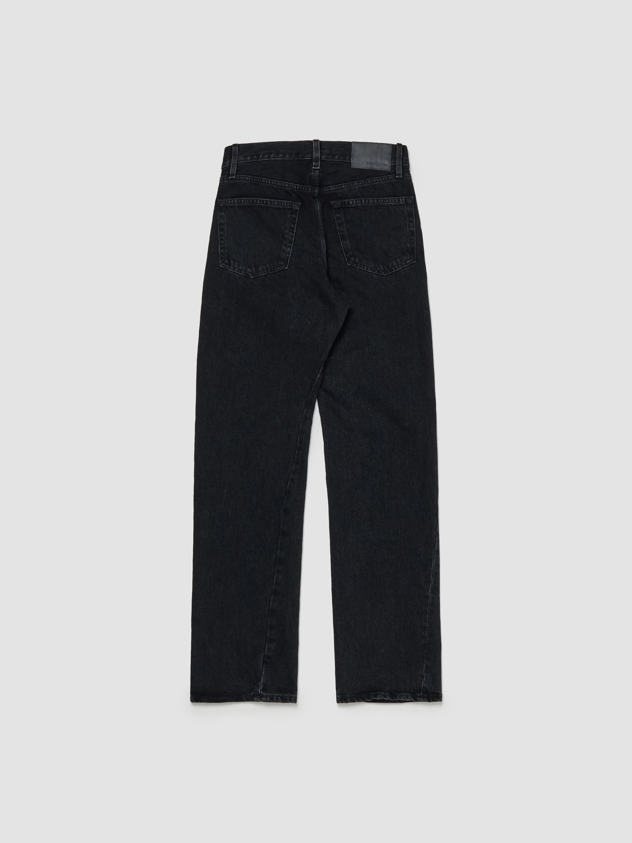 Straight Twist Trousers in Black - Image 4