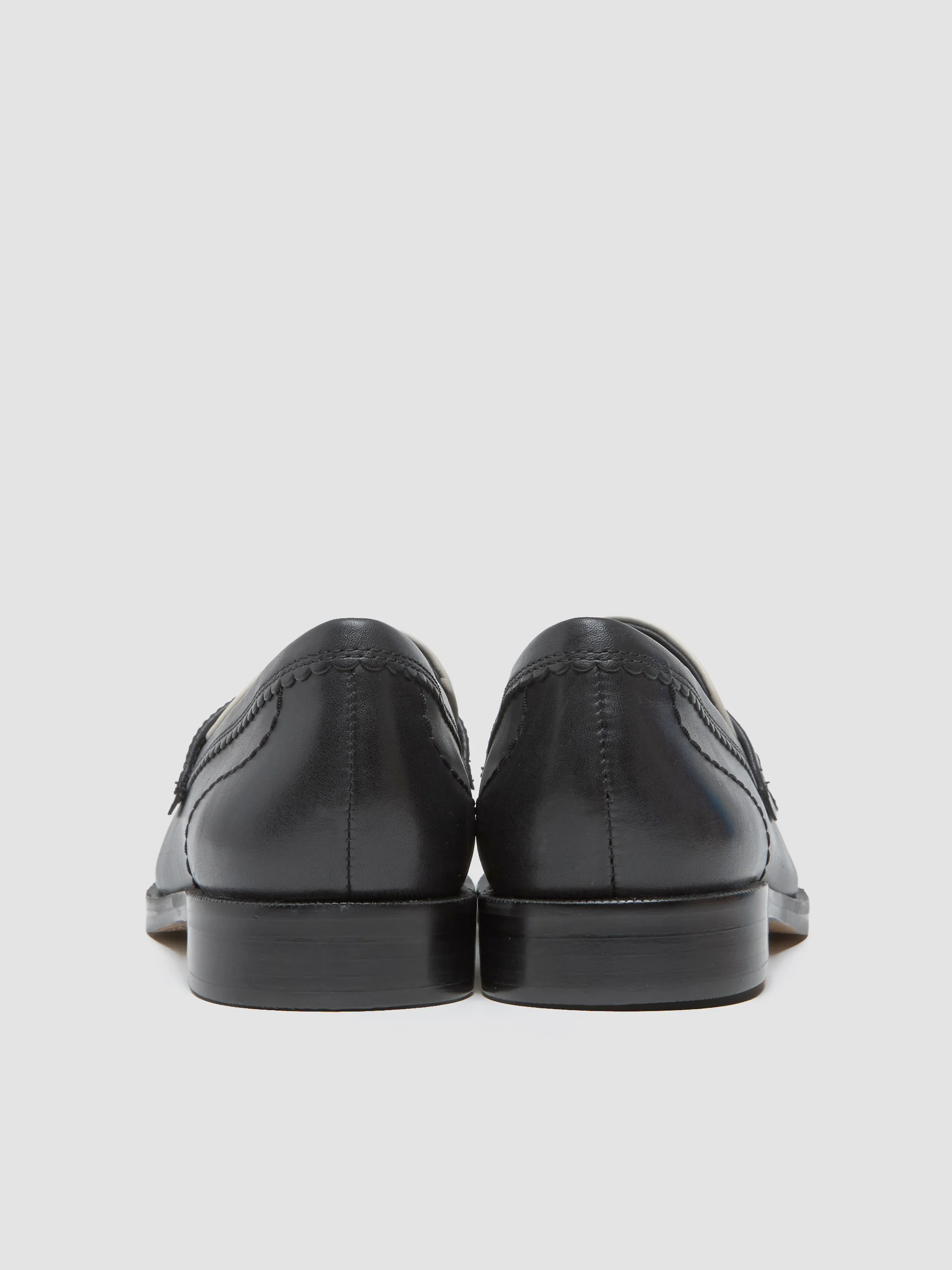Straven Edge Loafers in Black Combination Leather - Image 4