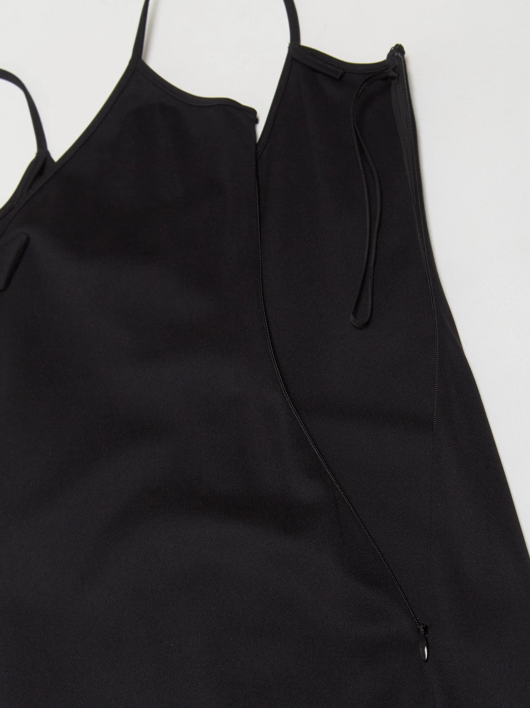 Stretch Jersey Dress in Black - Image 6