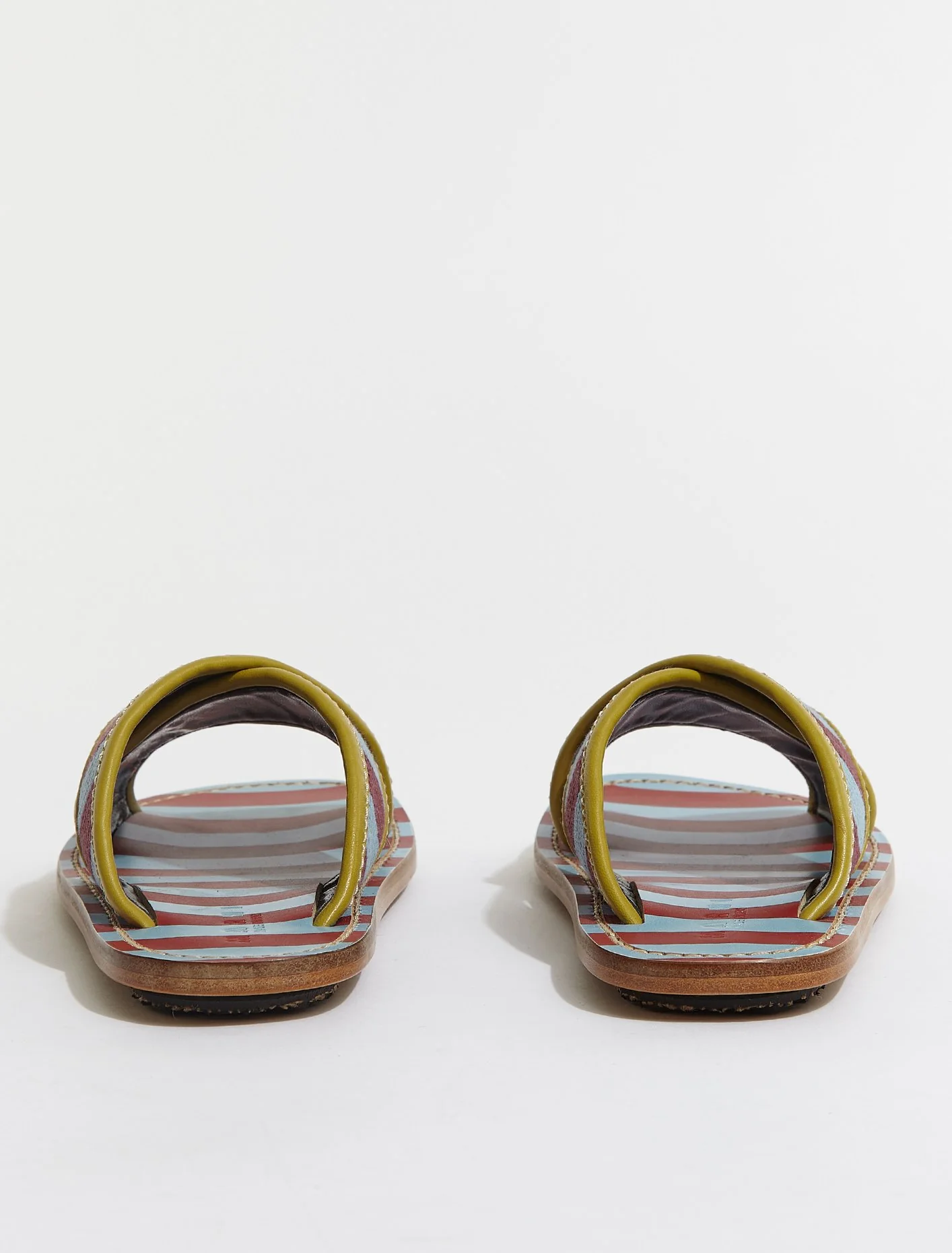 Stripe Cross Over Sandal - Image 4