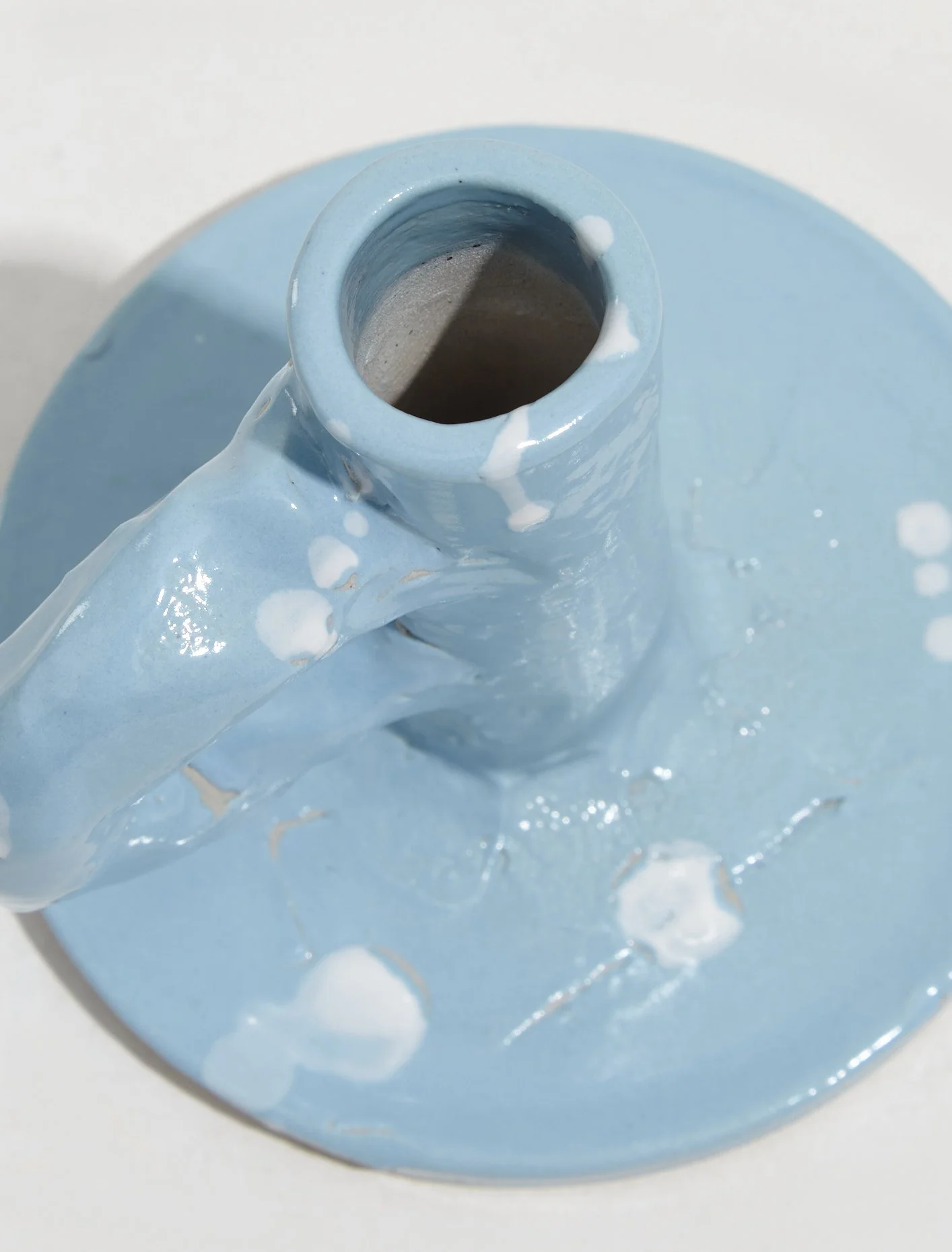 Studio Candlestick in Light Blue - Image 3