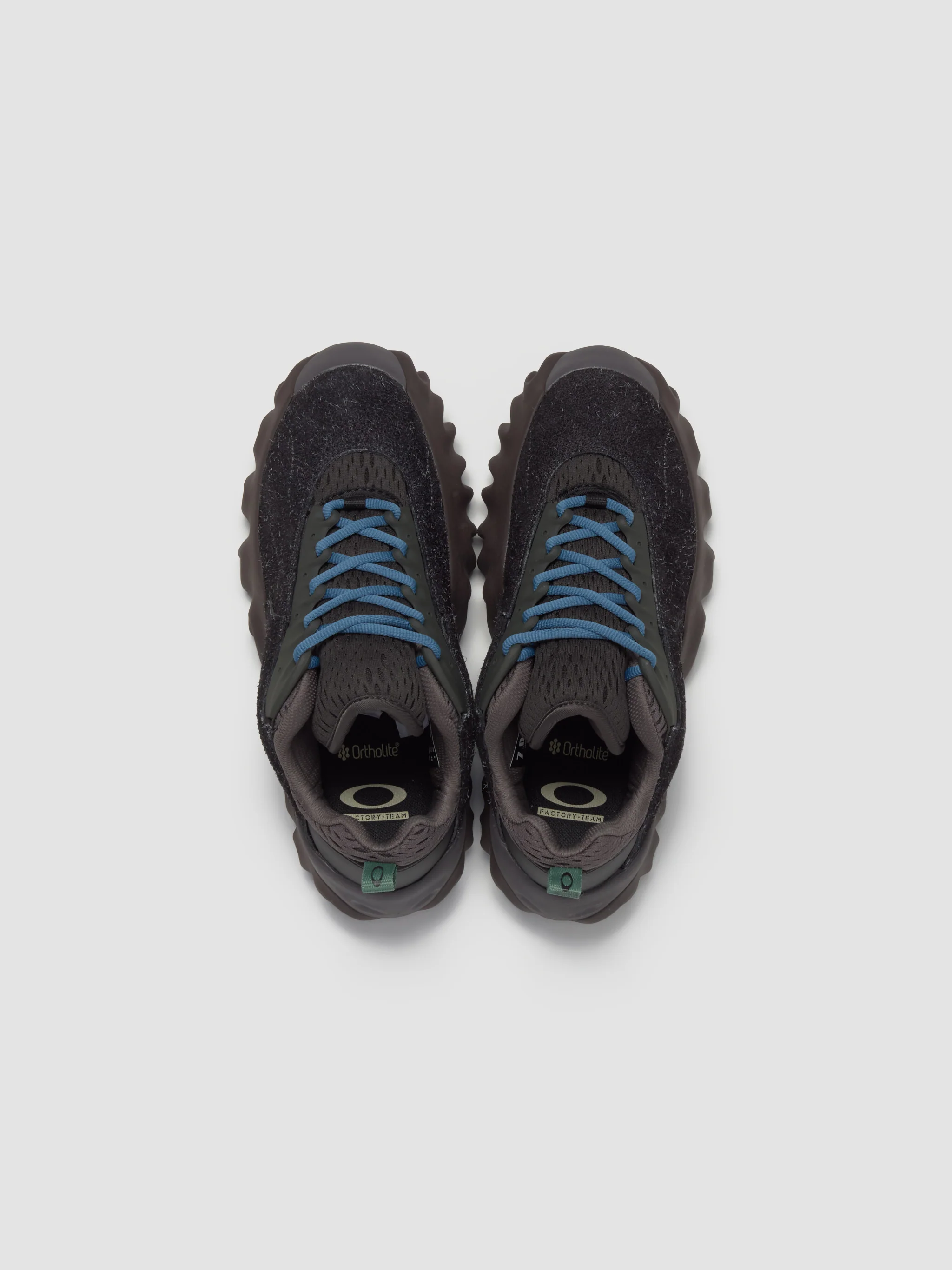 Suede Chop Saw Sneaker in Hairy Ink & Demitasse - Image 3