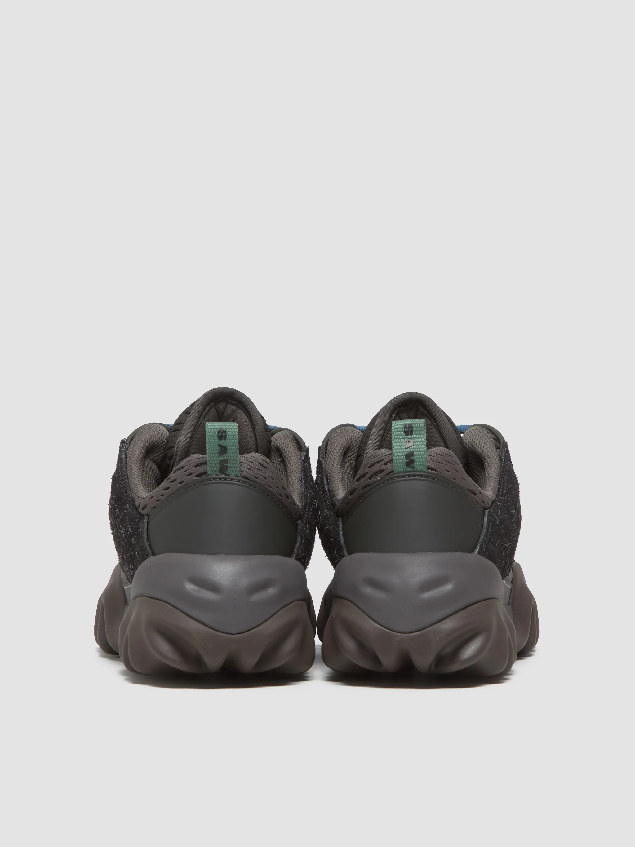 Suede Chop Saw Sneaker in Hairy Ink & Demitasse - Image 4