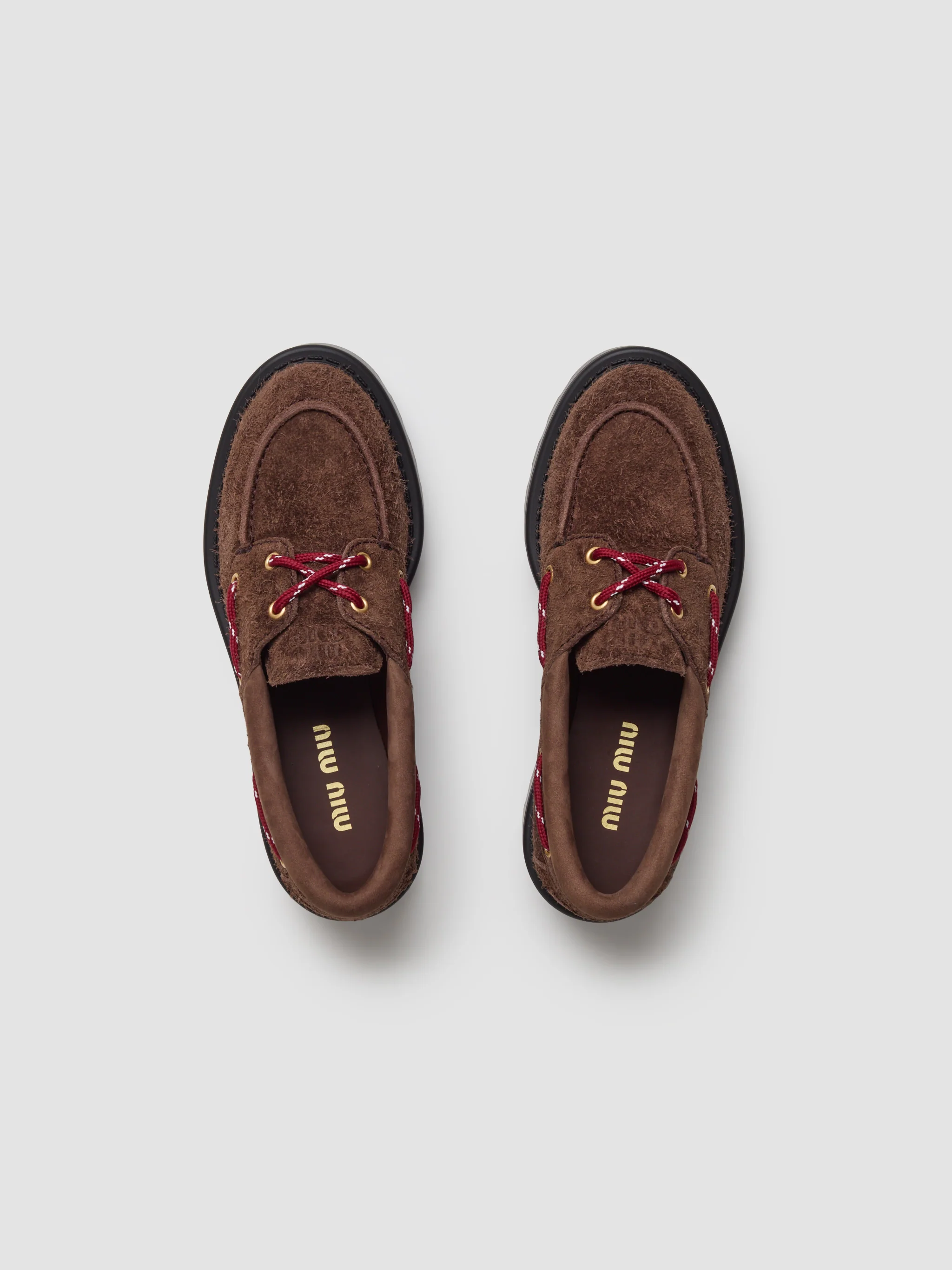 Suede Loafers in Sienna - Image 3
