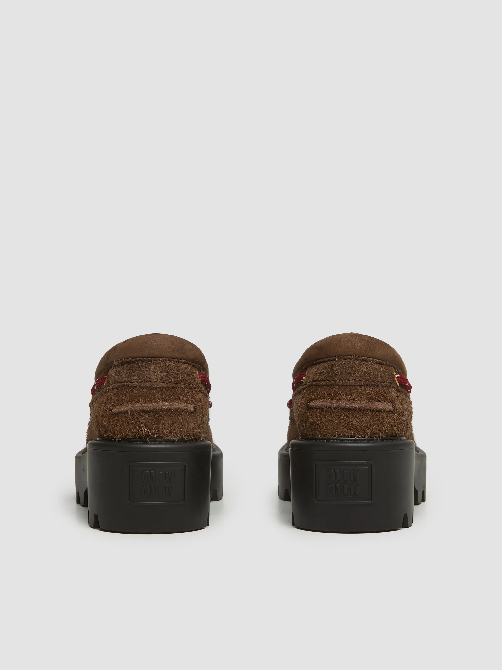 Suede Loafers in Sienna - Image 4