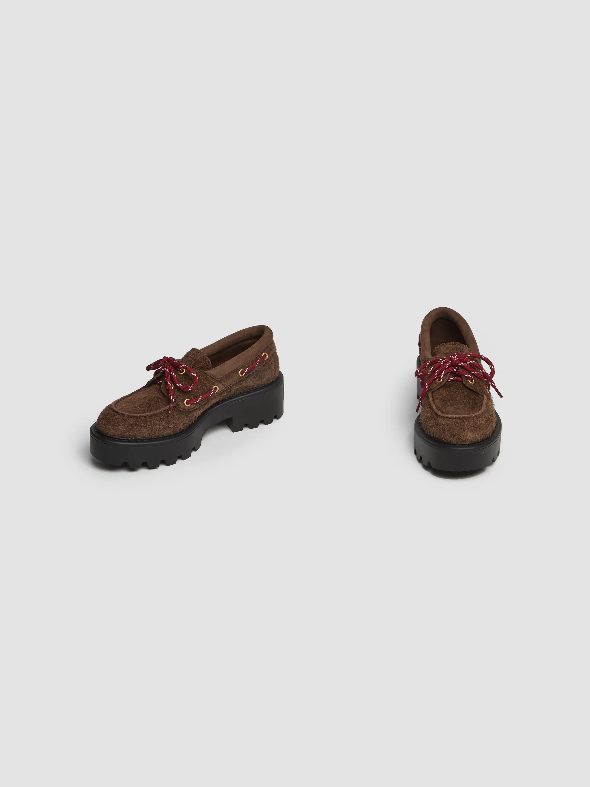 Suede Loafers in Sienna - Image 6