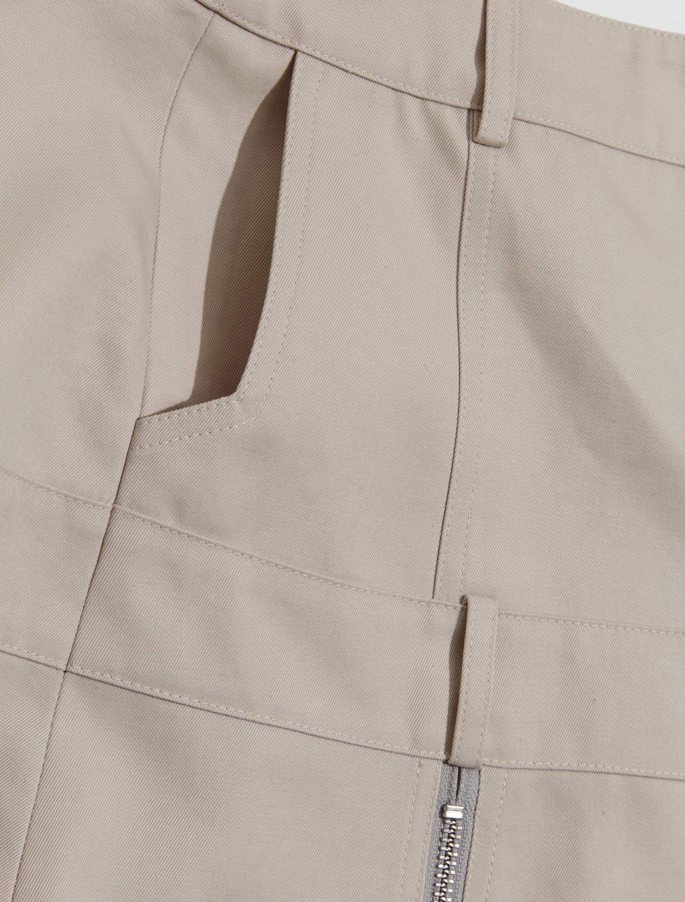 Sumra Workwear Skirt in Sand - Image 3