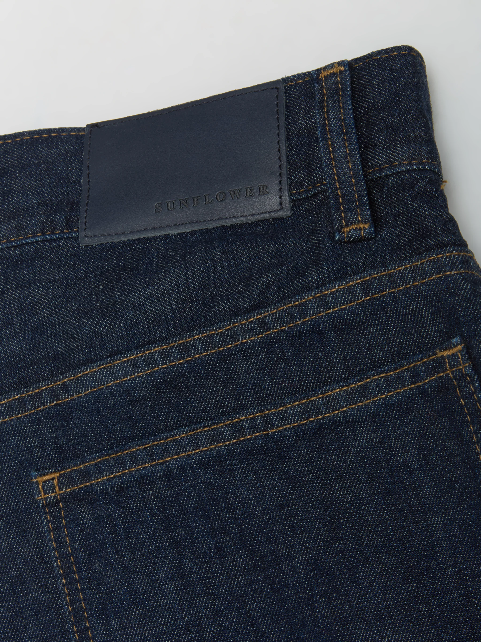 Super Wide Jeans in Simple Rinse Blue - Image 6