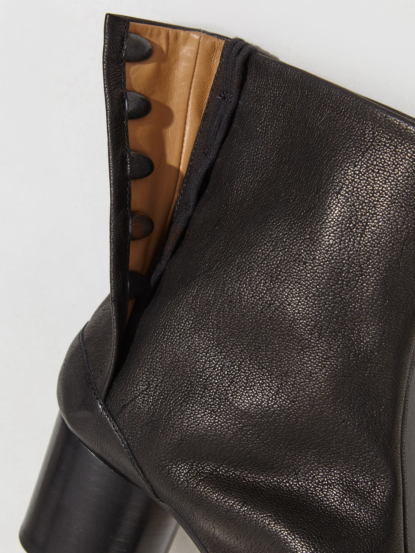 Tabi Ankle Boots in Black - Image 6