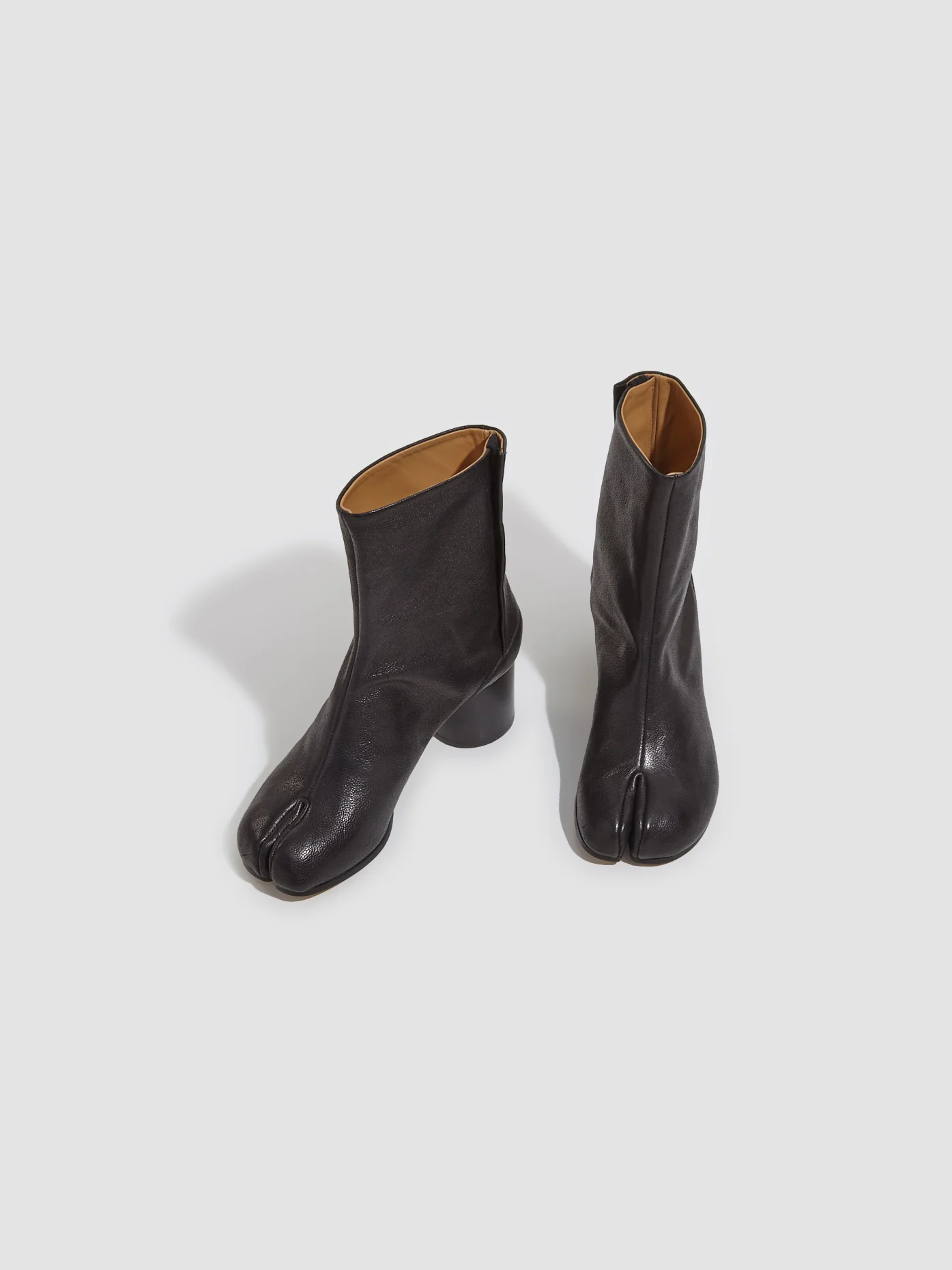 Tabi Ankle Boots in Black - Image 7