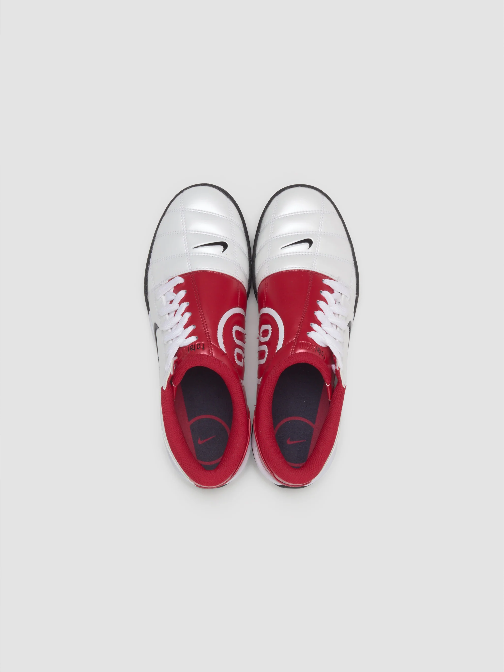 Total 90 SP Sneaker in White & Gym Red - Image 3